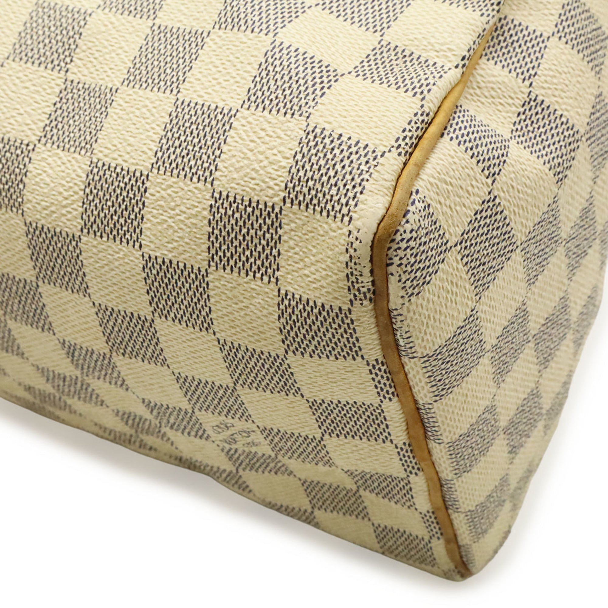 Louis Vuitton Damier Azur Ivory Damier Azur Canvas Pvc Handbag (Pre-Owned)
