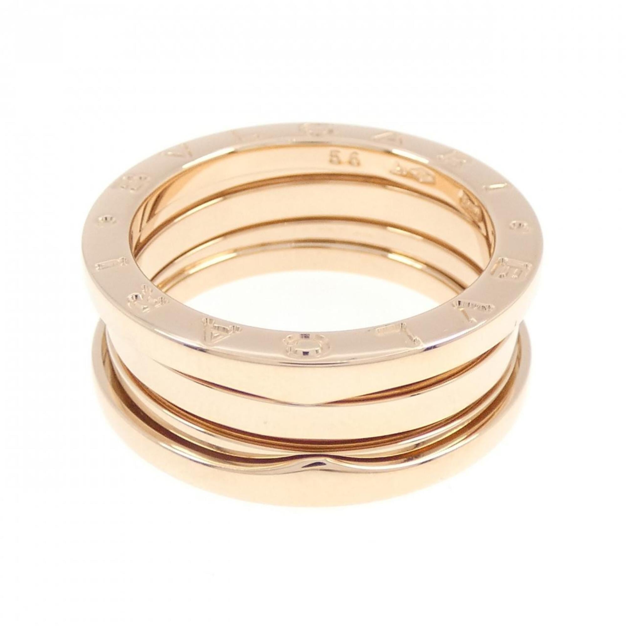 Bvlgari Pink Gold Pink Gold (18K) Band Ring (Pre-Owned)