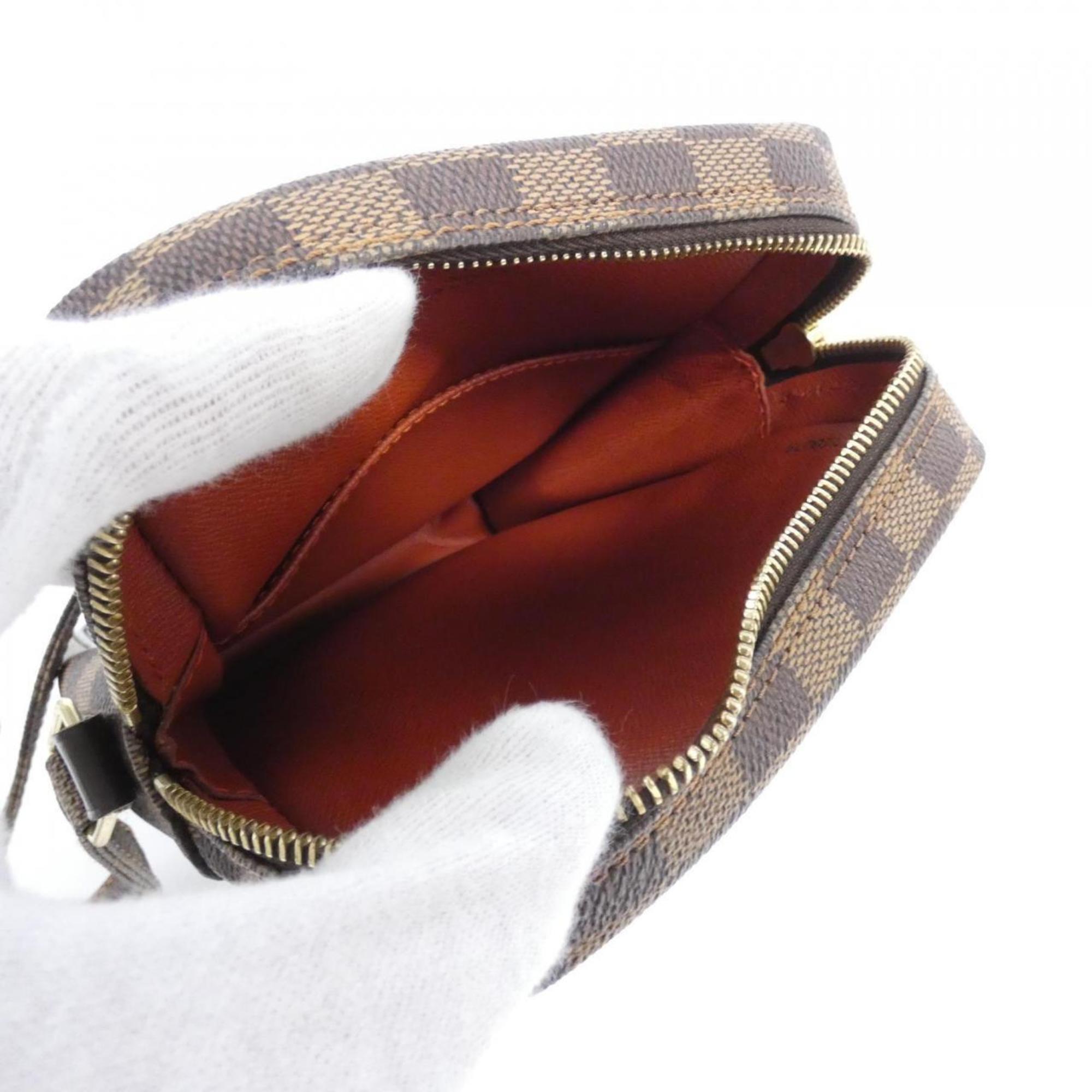 Louis Vuitton Ebene Coated Canvas Shoulder Bag (Pre-Owned)