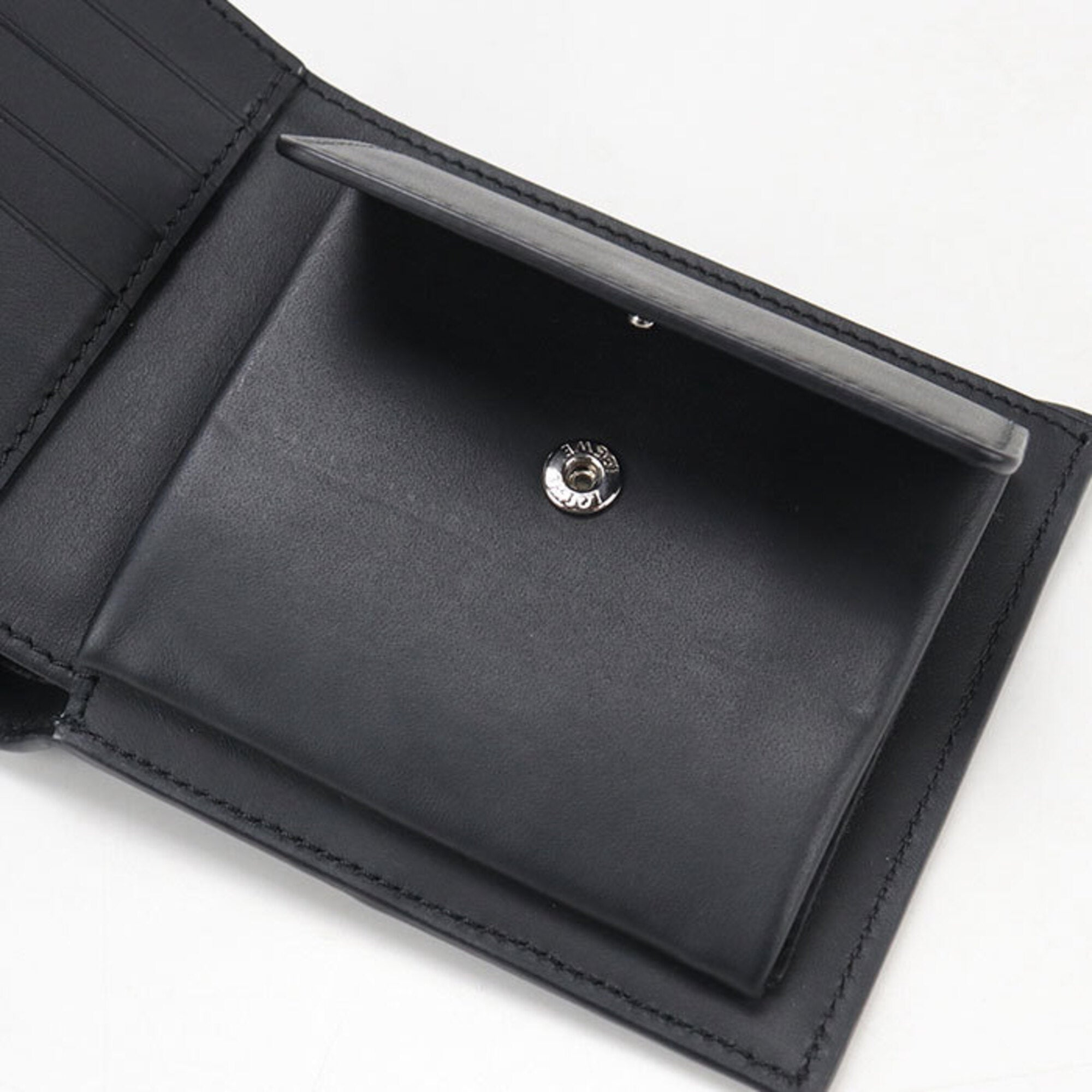 Loewe Black Leather Wallet (Bi-Fold) (Pre-Owned)