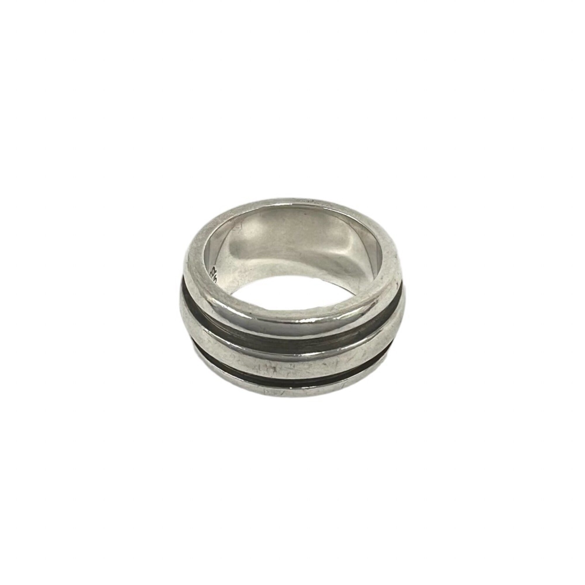 Tiffany Silver Silver 925 Band Ring (Pre-Owned)