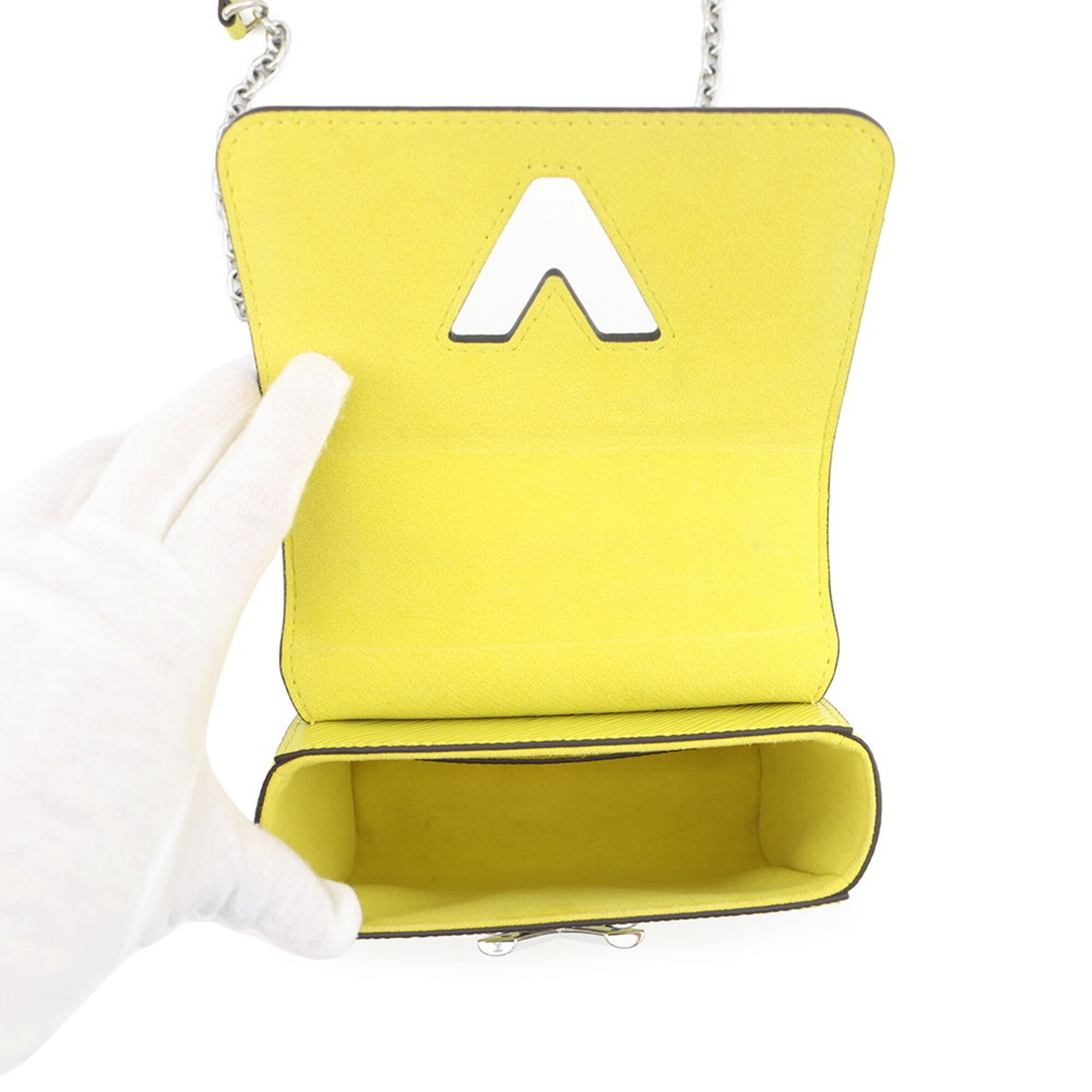 Louis Vuitton Yellow Epi Leather Handbag Shoulder Bag (Pre-Owned)
