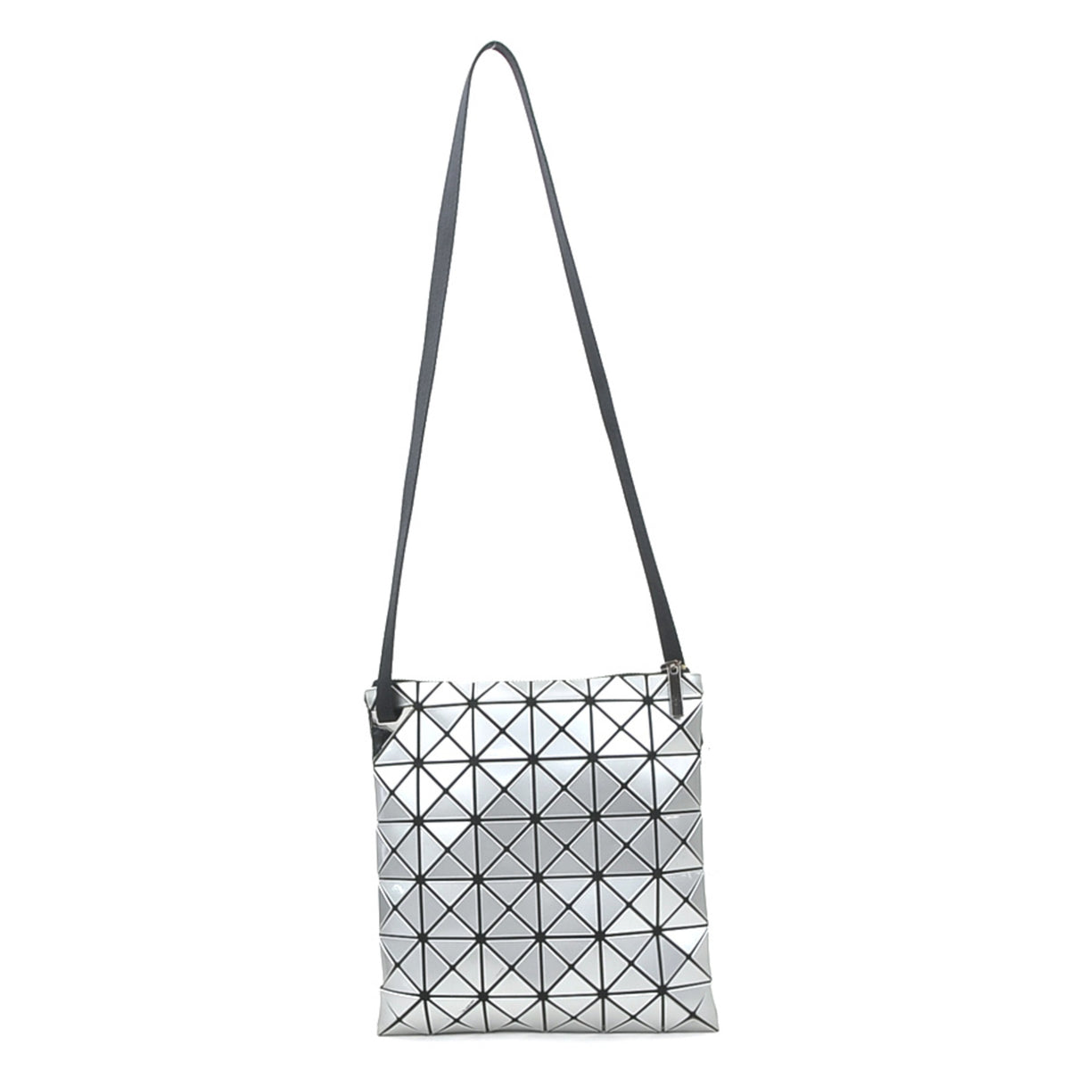 Issey Miyake Gray Pvc Shoulder Bag (Pre-Owned)