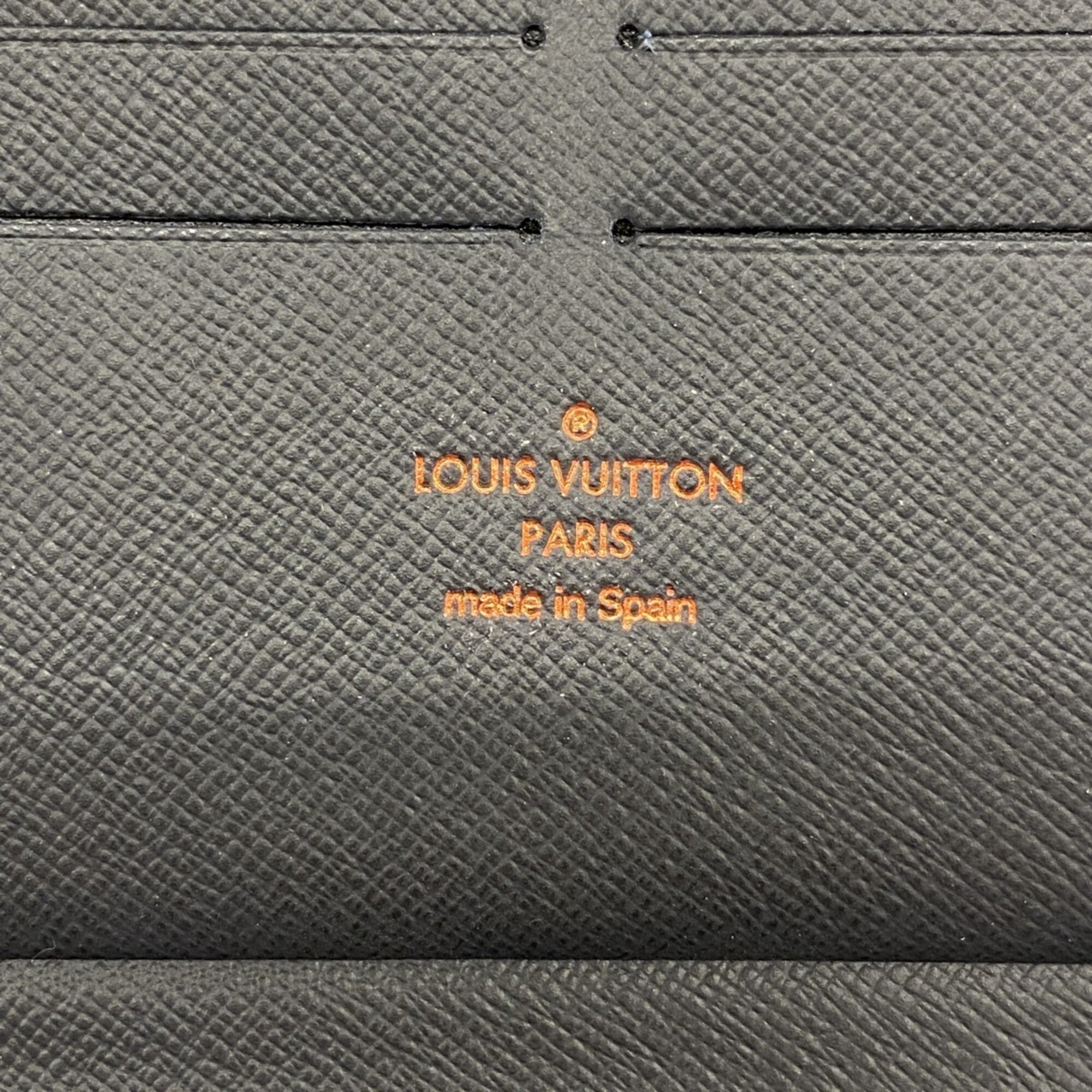 Louis Vuitton Navy Long Wallet (Bi-Fold) (Pre-Owned)