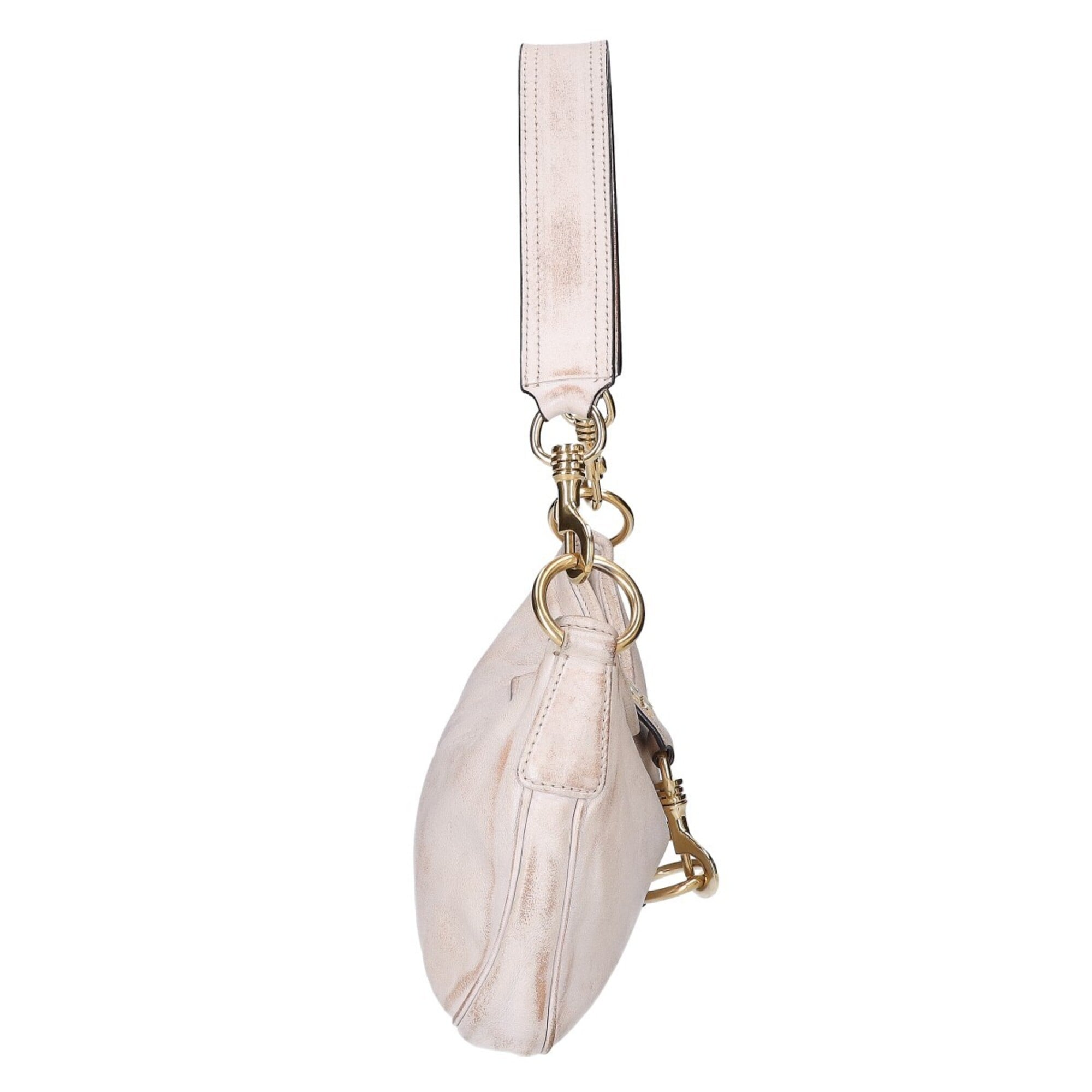 Miu Miu Ivory Leather Shoulder Bag (Pre-Owned)