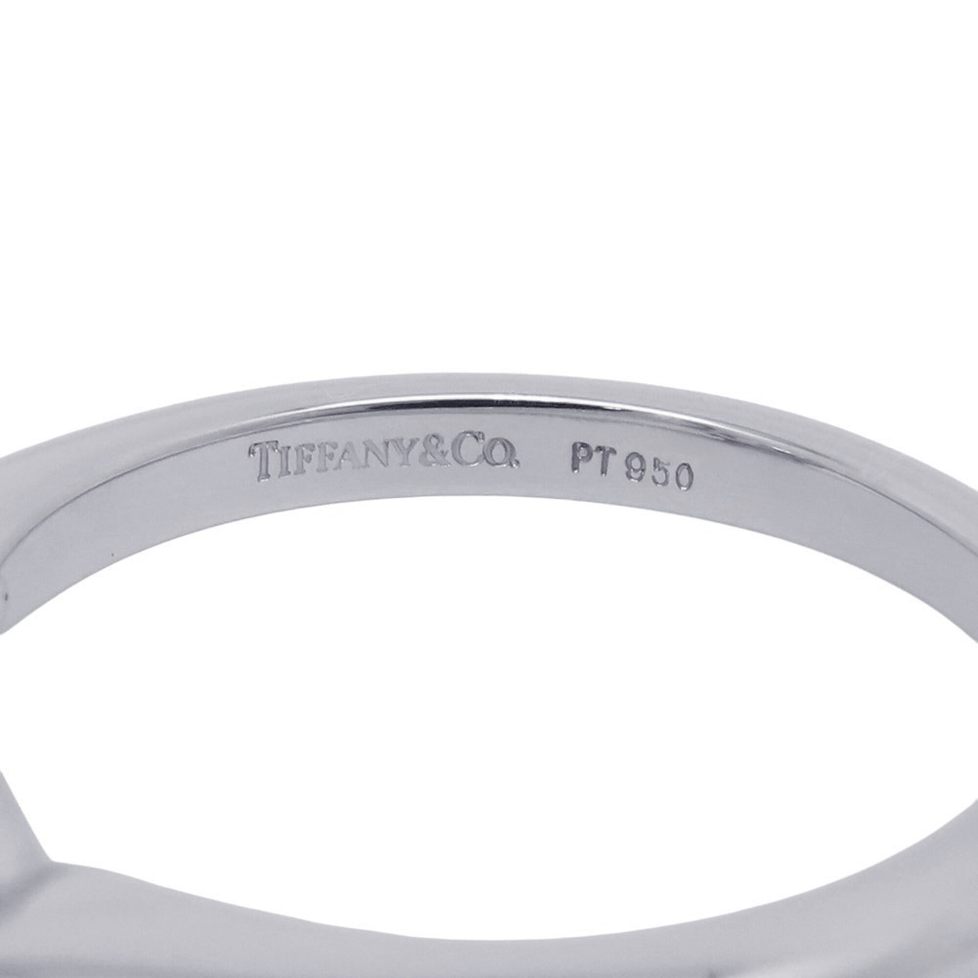 Tiffany Silver Platinum 950 Anniversary Ring (Pre-Owned)
