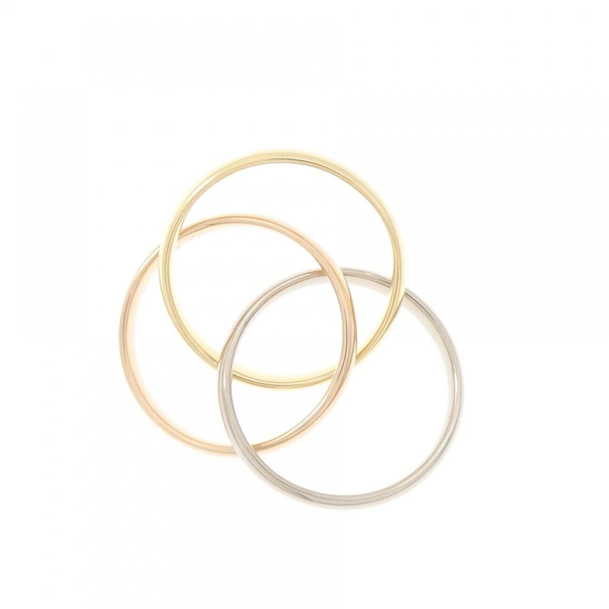 Cartier Yellow Gold (18K) Pink Gold (18K) White Gold (18K) Band Ring (Pre-Owned)