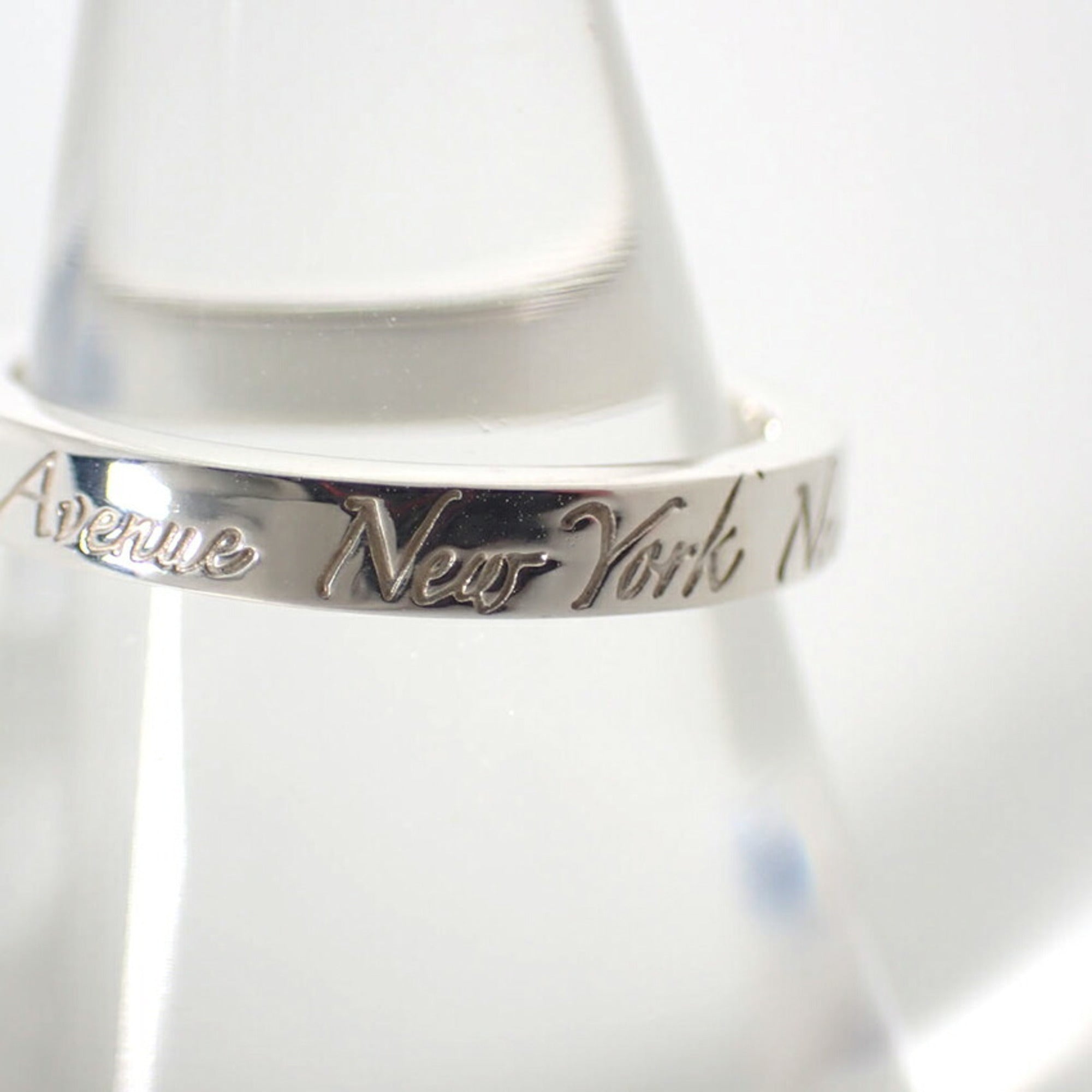 Tiffany Sterling Silver 925 Band Ring (Pre-Owned)