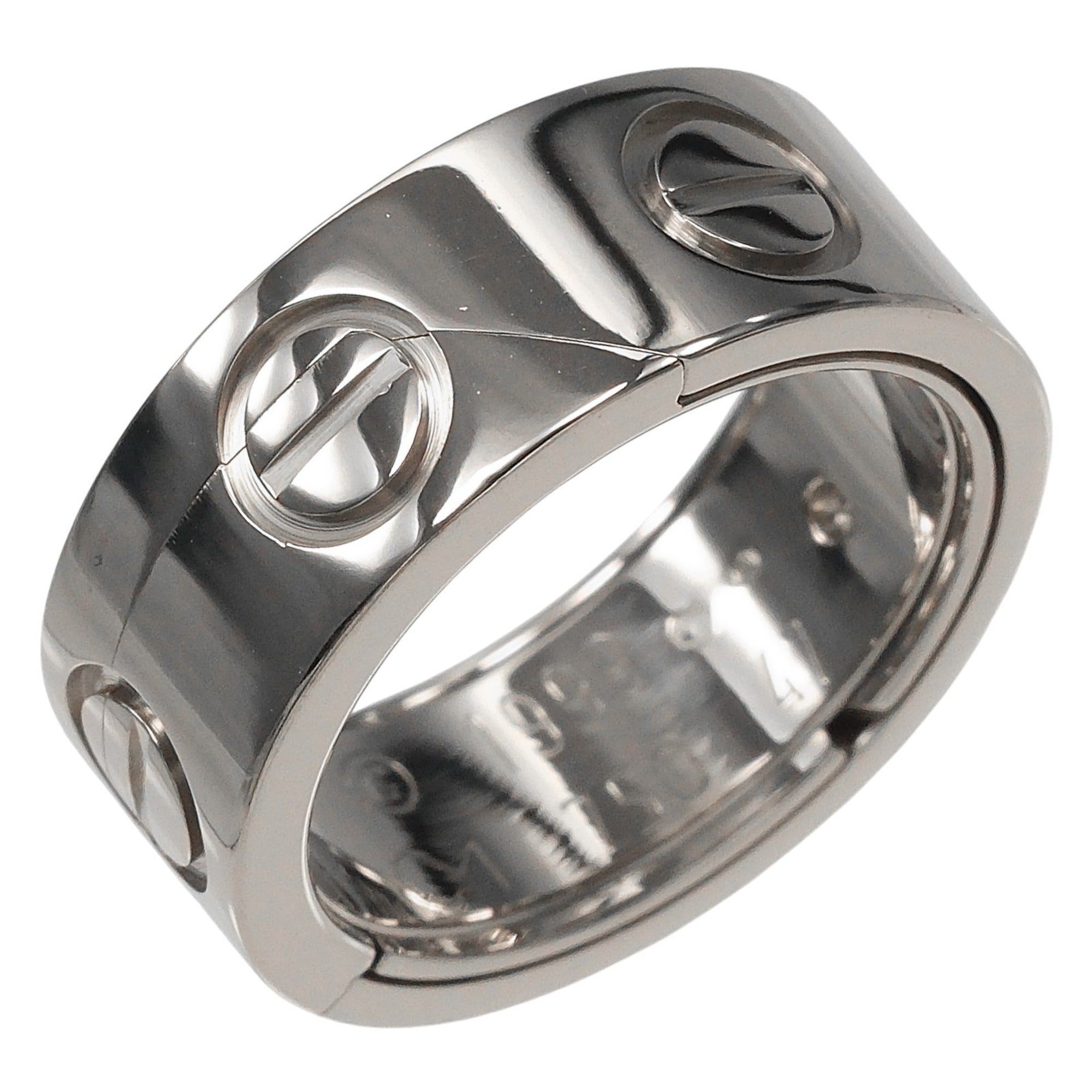 Cartier White Gold (18K) Band Ring (Pre-Owned)