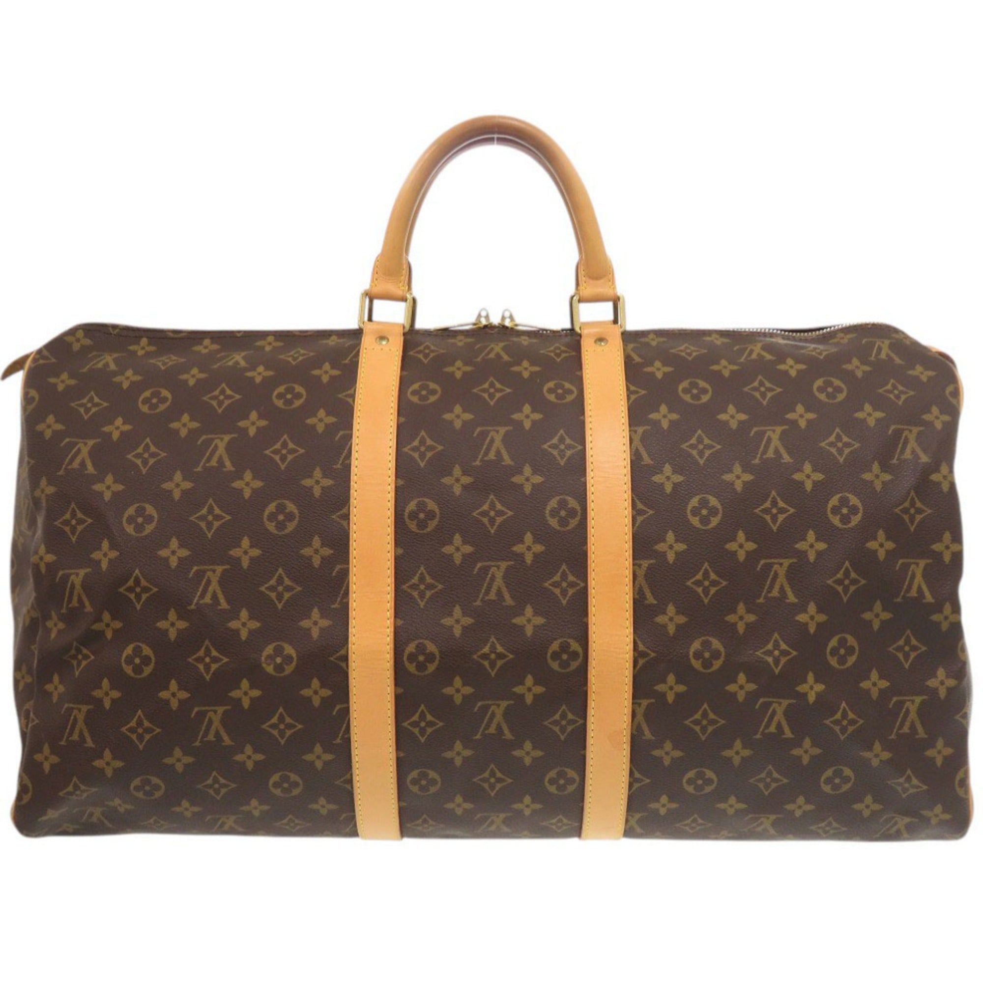 Louis Vuitton Brown Monogram Boston Bag (Pre-Owned)