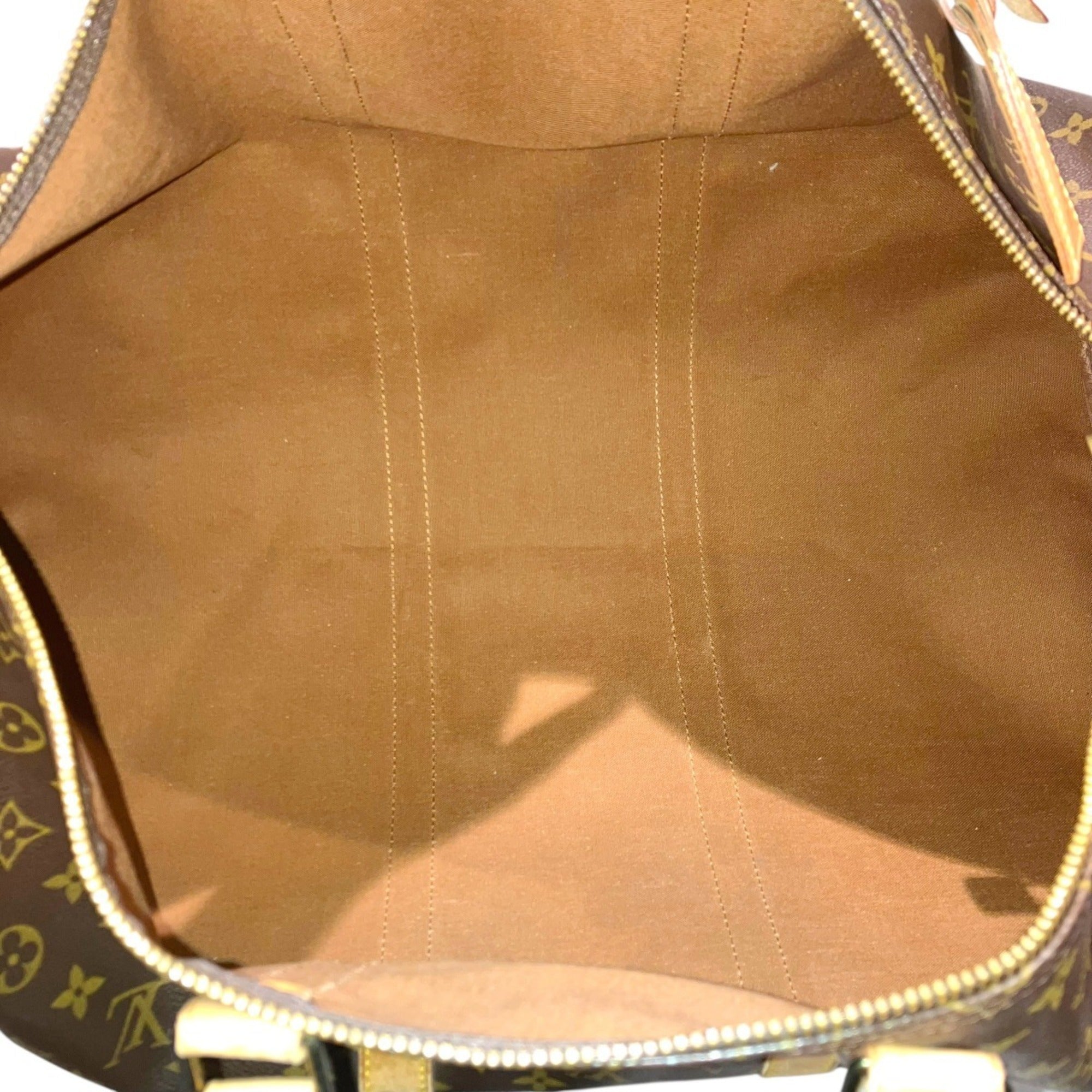 Louis Vuitton Brown Monogram Boston Bag (Pre-Owned)