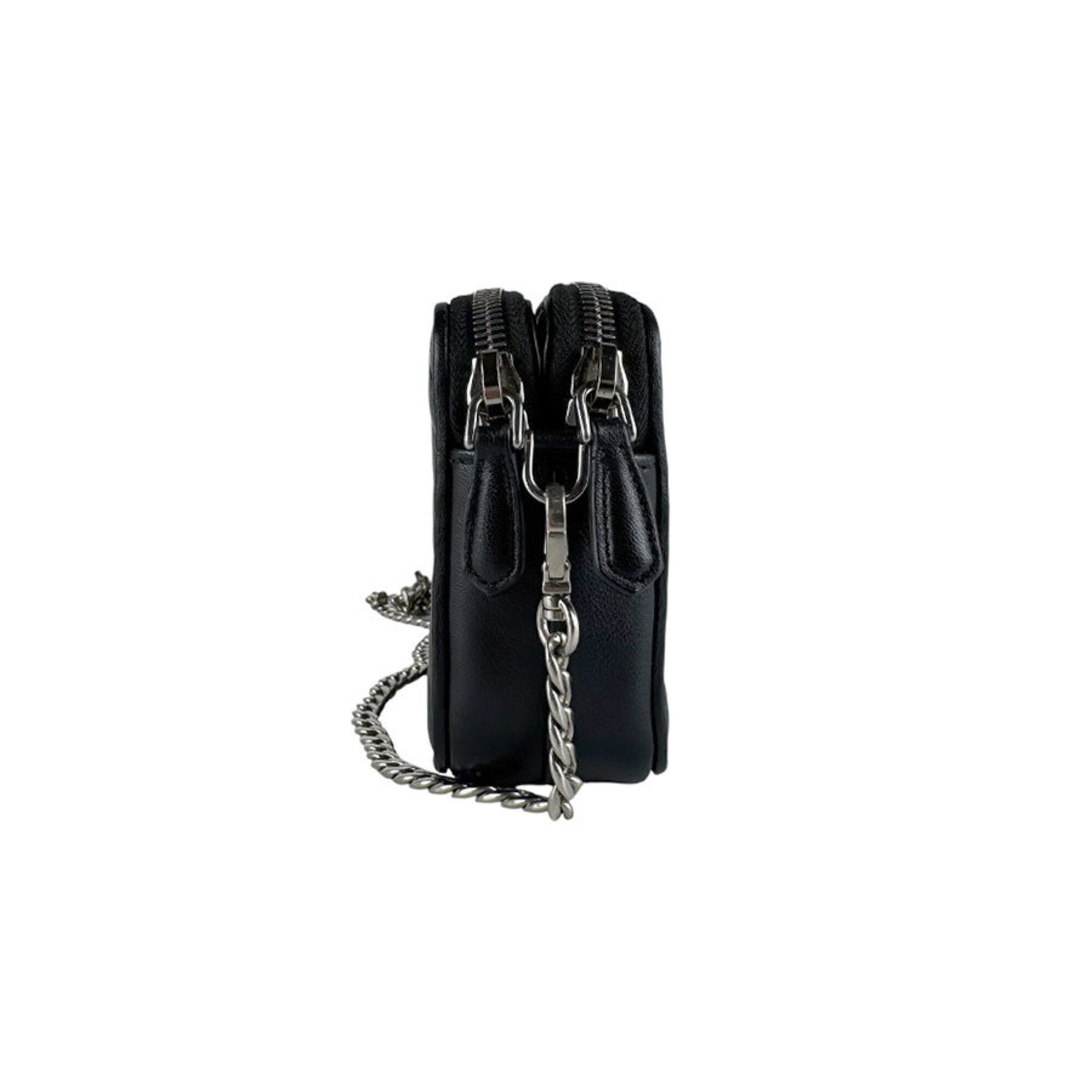 Prada Black Leather Shoulder Bag (Pre-Owned)