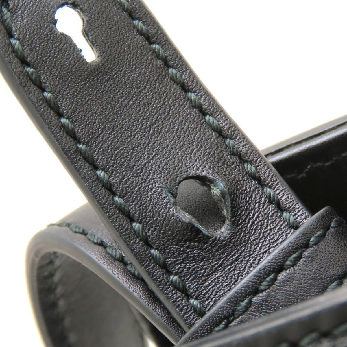 Gucci Black Bamboo Leather Handbag (Pre-Owned)