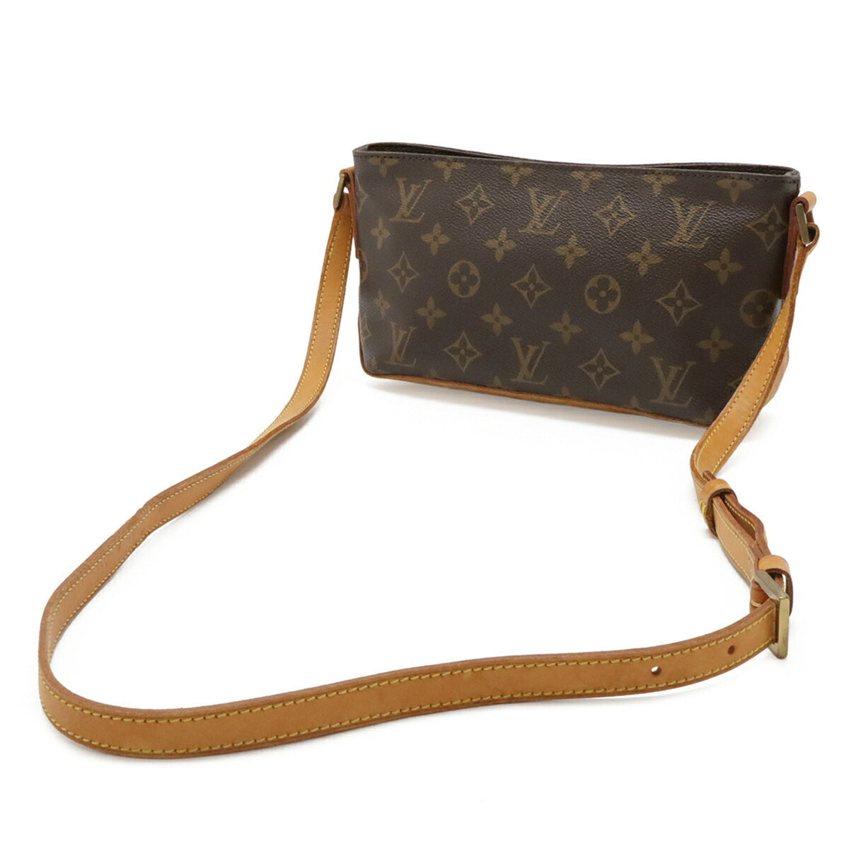 Louis Vuitton Brown Monogram Monogram Pochette Shoulder Bag (Pre-Owned)