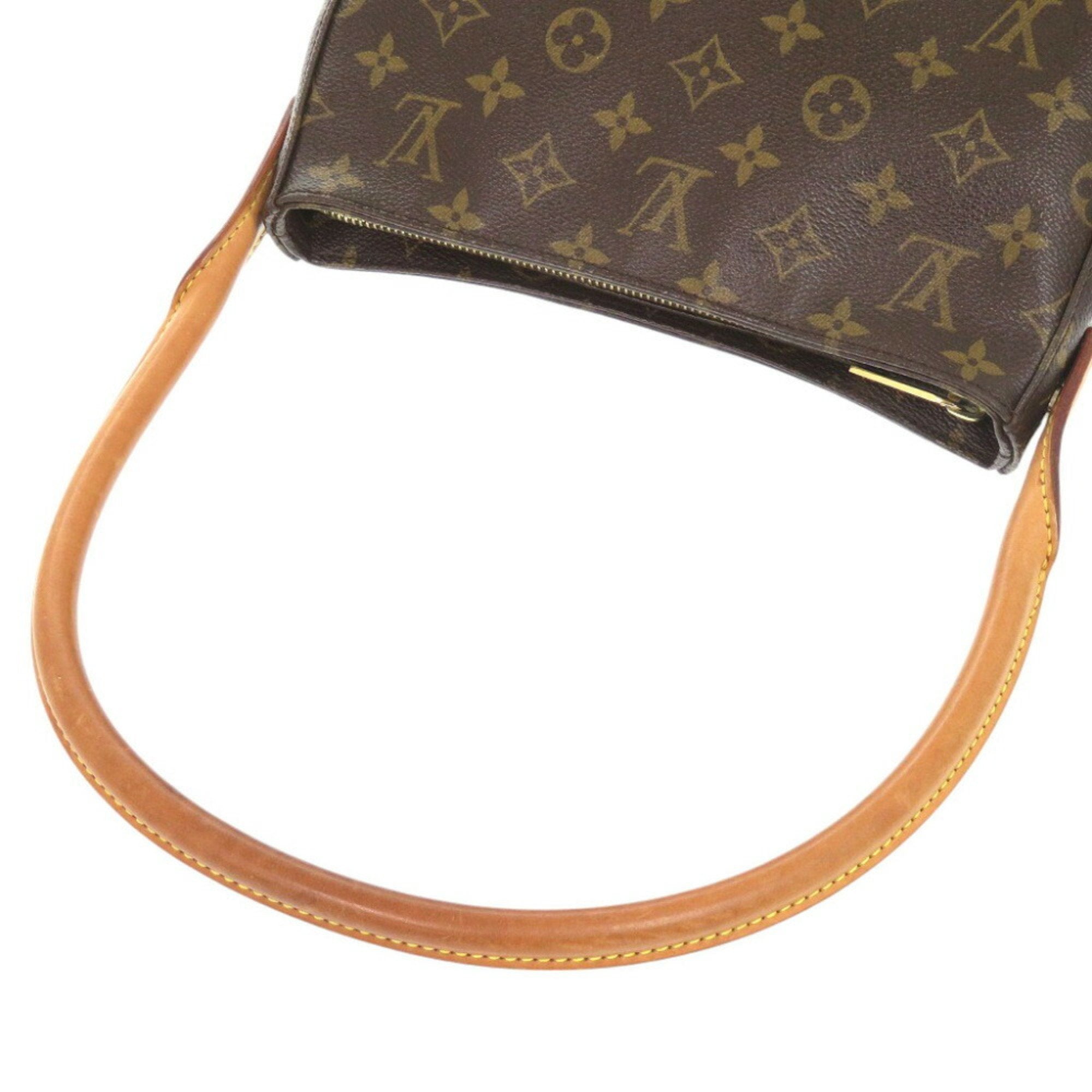 Louis Vuitton Brown Monogram Shoulder Bag (Pre-Owned)