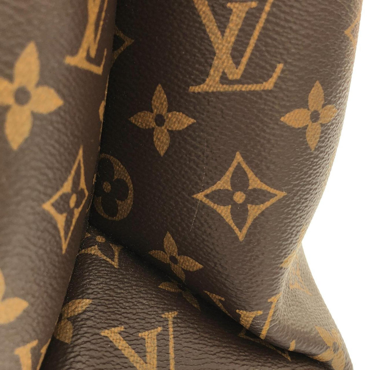 Louis Vuitton Black Marron Coated Canvas Handbag (Pre-Owned)