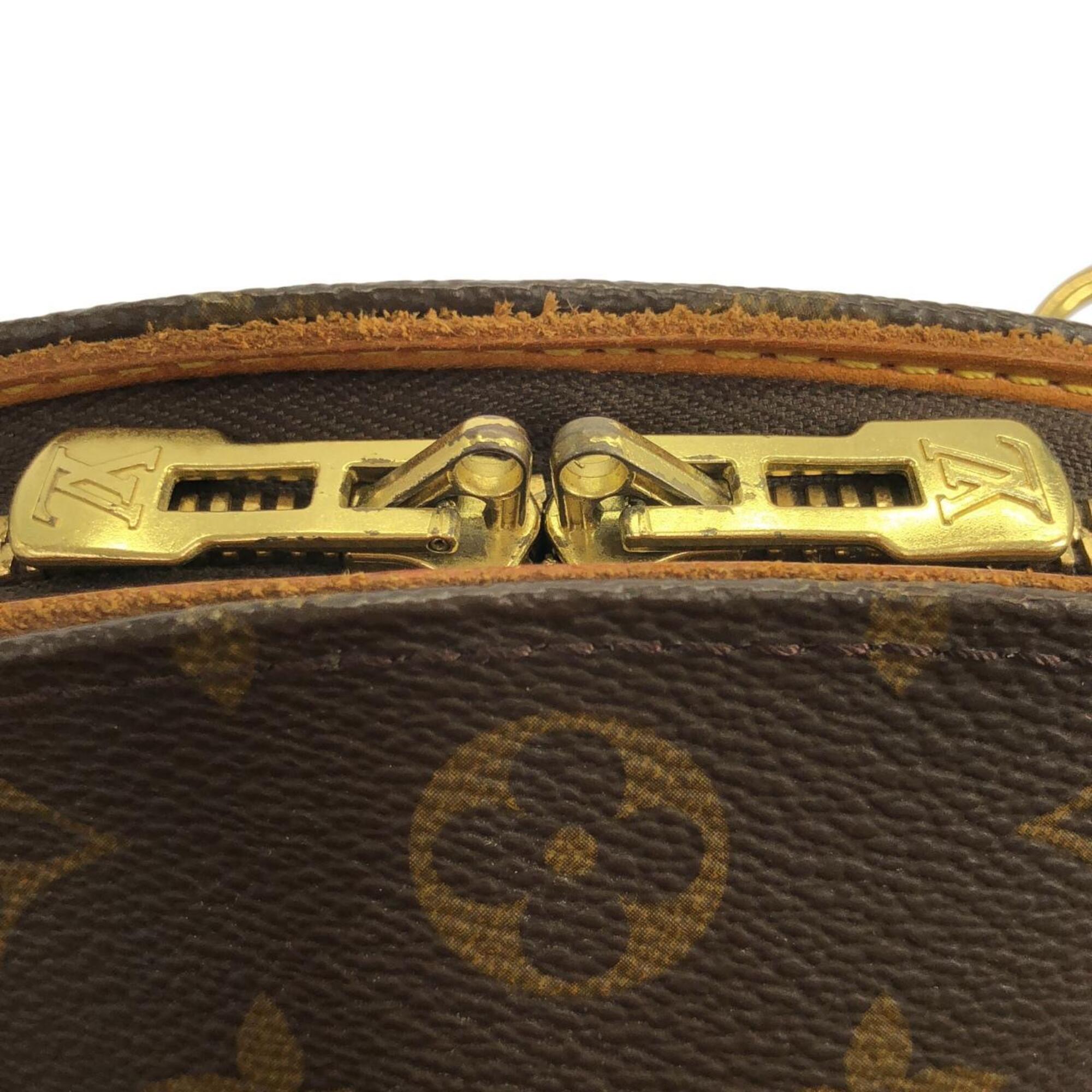 Louis Vuitton Marron Coated Canvas Handbag (Pre-Owned)