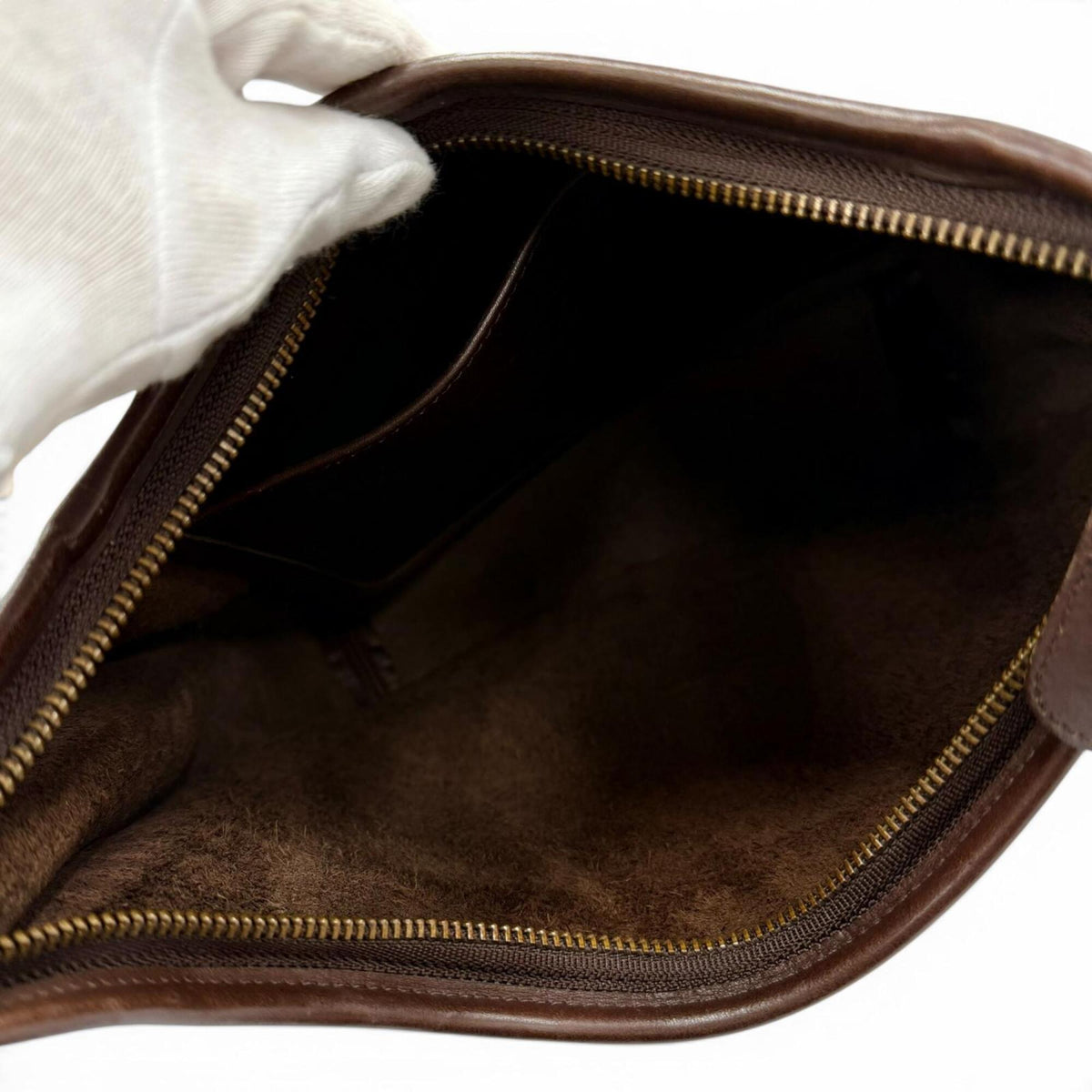 Coach Brown Leather Shoulder Bag (Pre-Owned)
