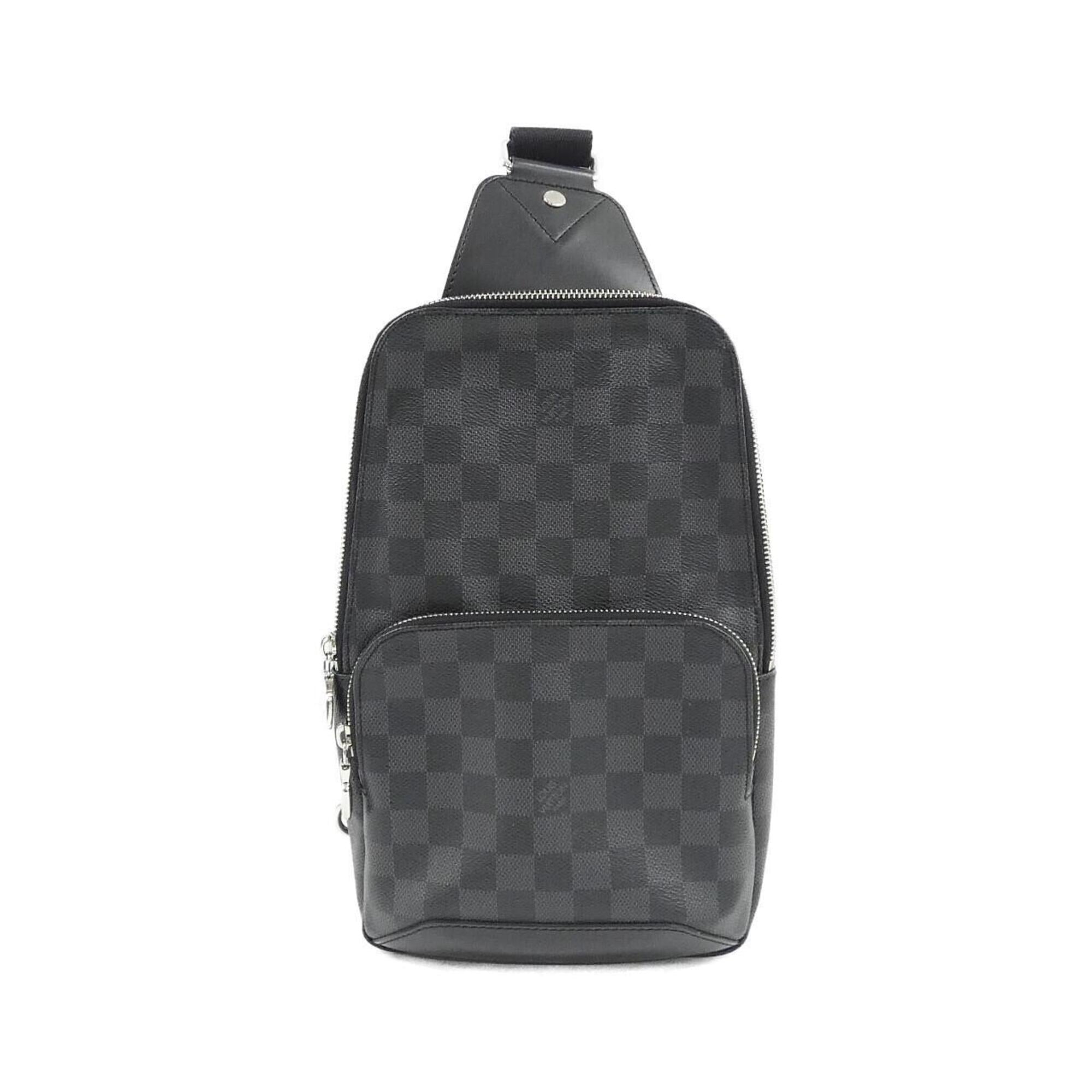 Louis Vuitton Damier Graphite Graphite Coated Canvas Shoulder Bag (Pre-Owned)