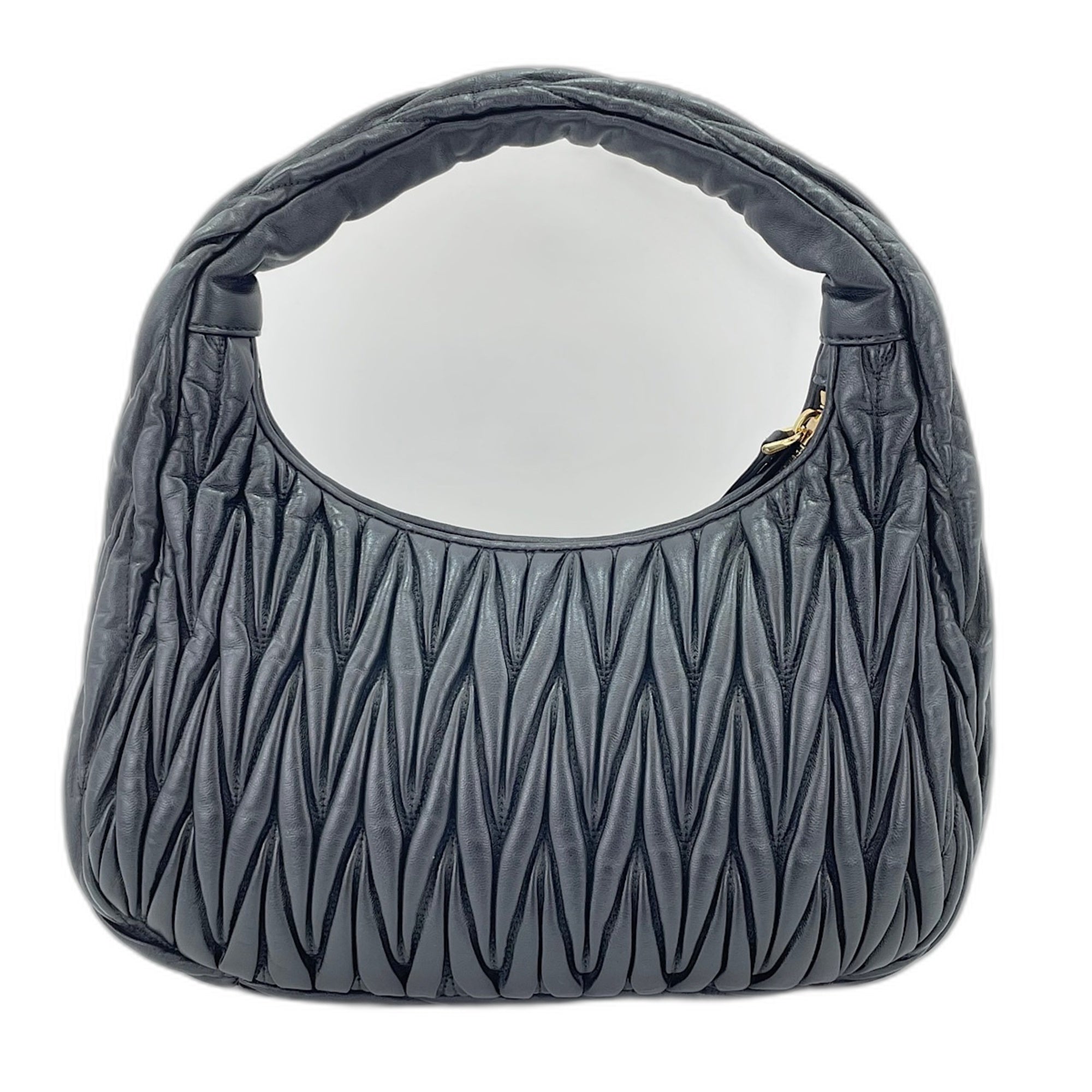 Miu Miu Black Leather Handbag (Pre-Owned)