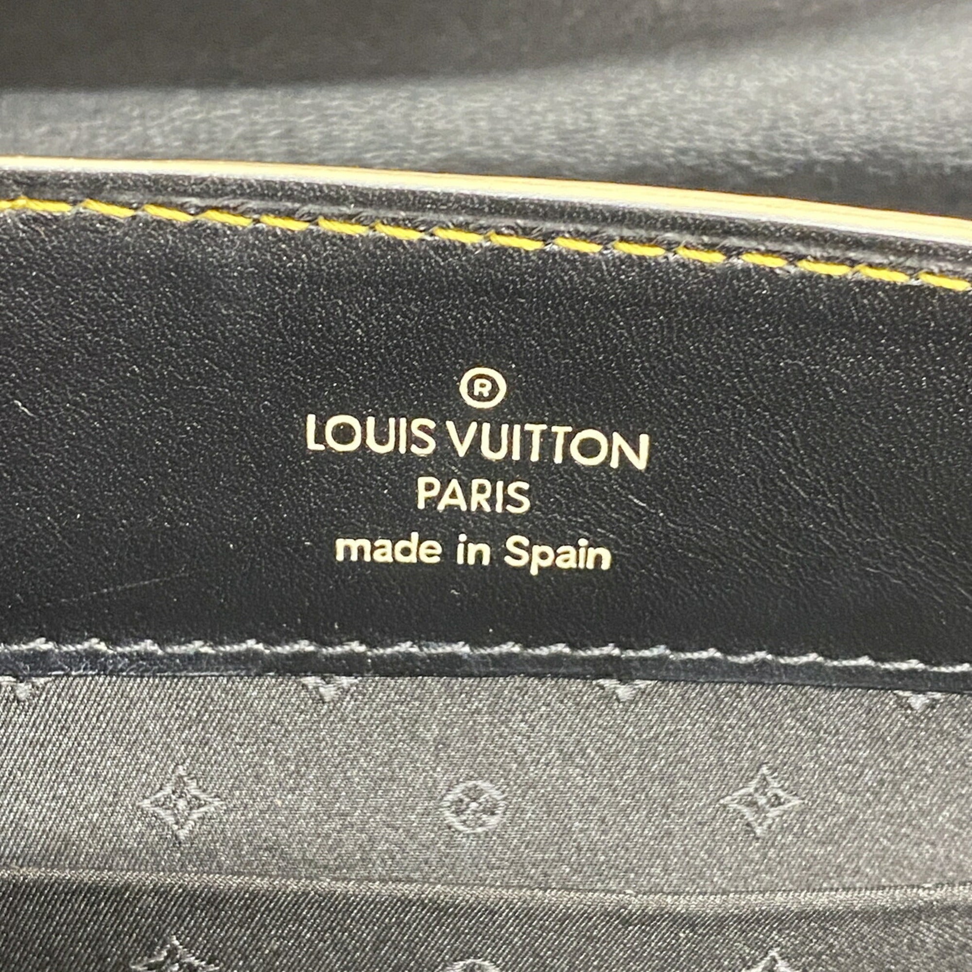Louis Vuitton Black Noir Shoulder Bag (Pre-Owned)