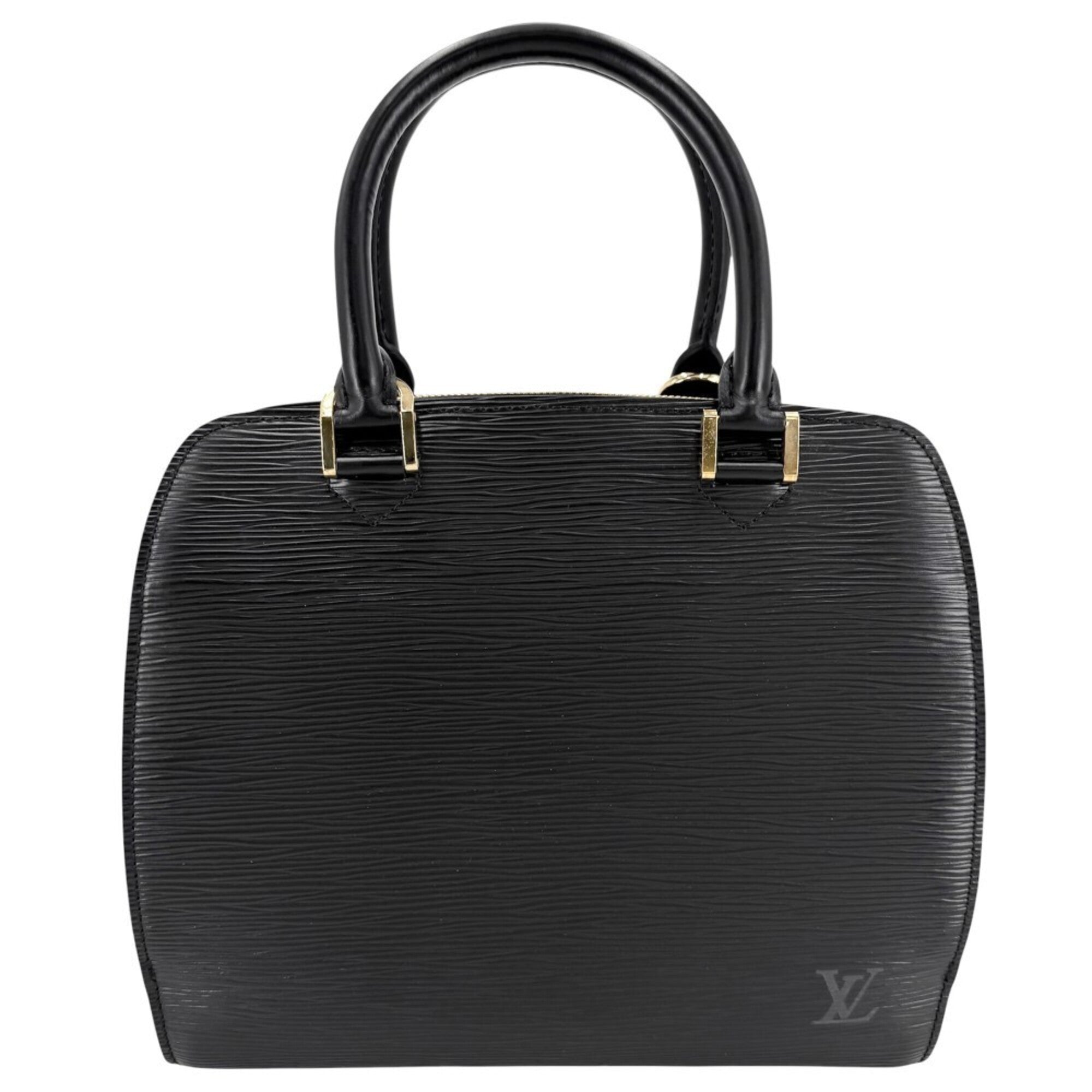 Louis Vuitton Noir Epi Leather Handbag (Pre-Owned)