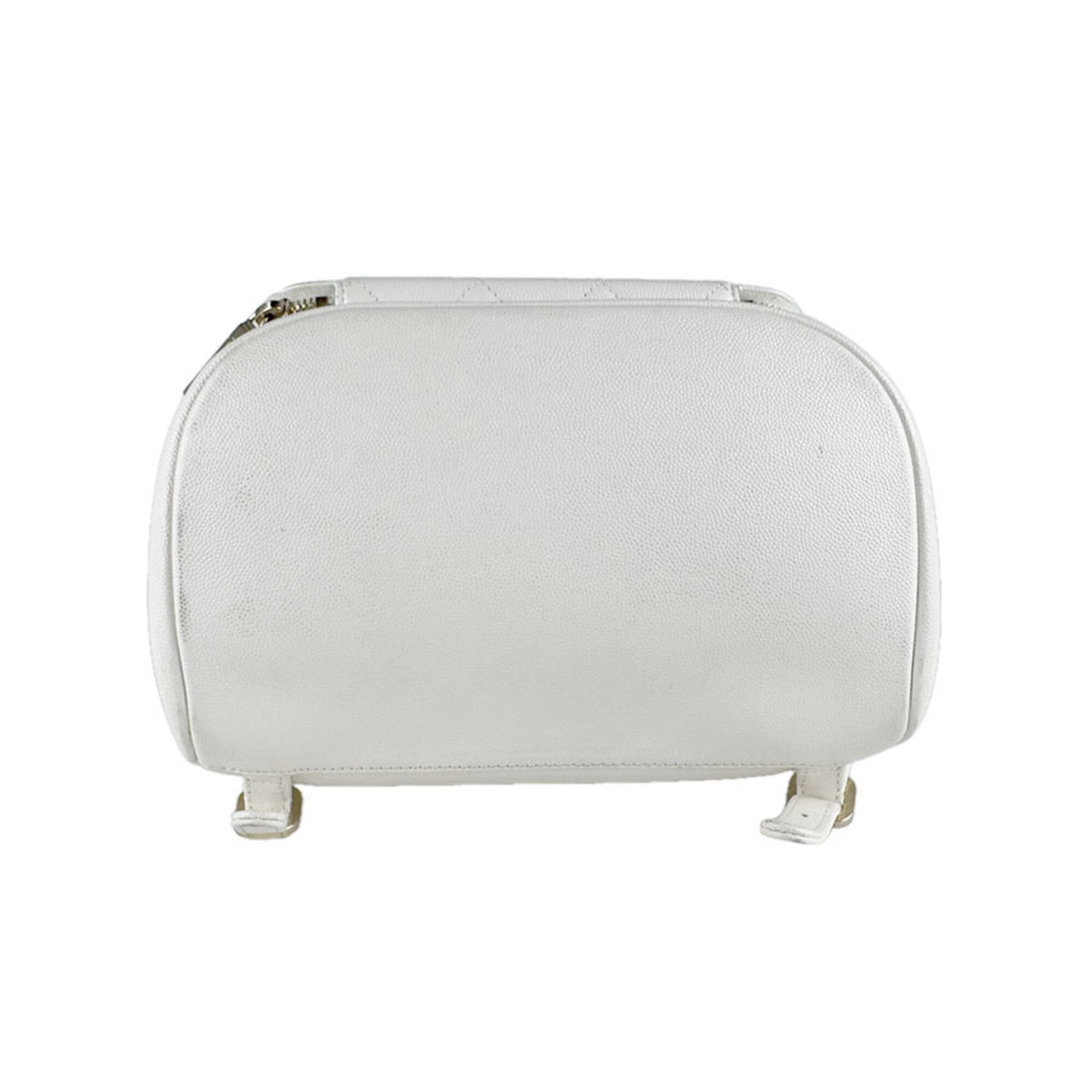 Chanel Ivory Grained Calfskin Backpack (Pre-Owned)