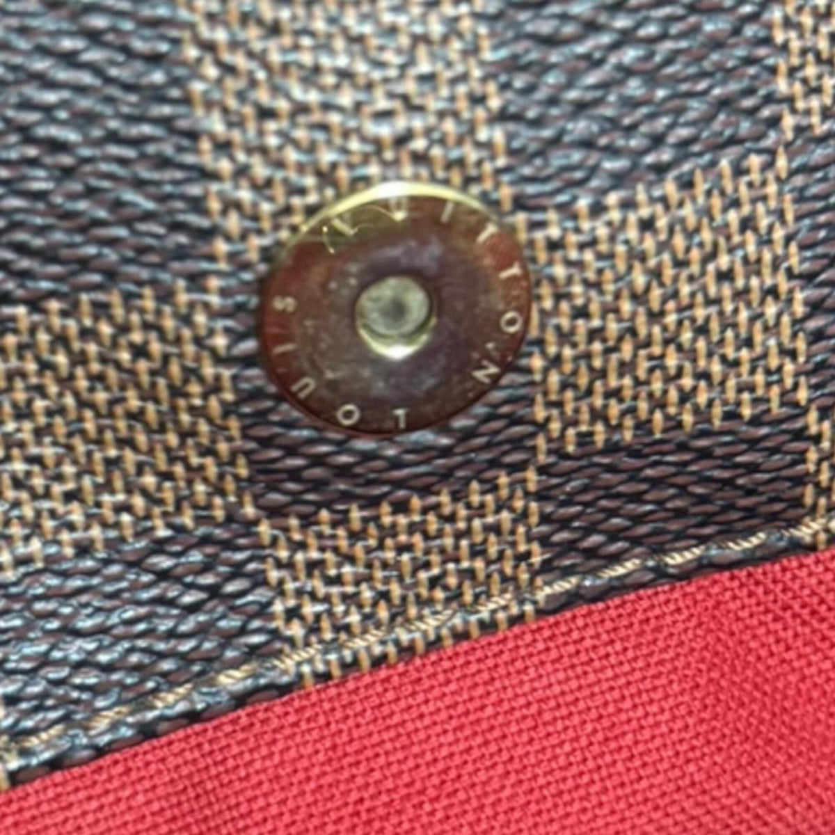 Louis Vuitton Damier Brown Damier Canvas Shoulder Bag (Pre-Owned)