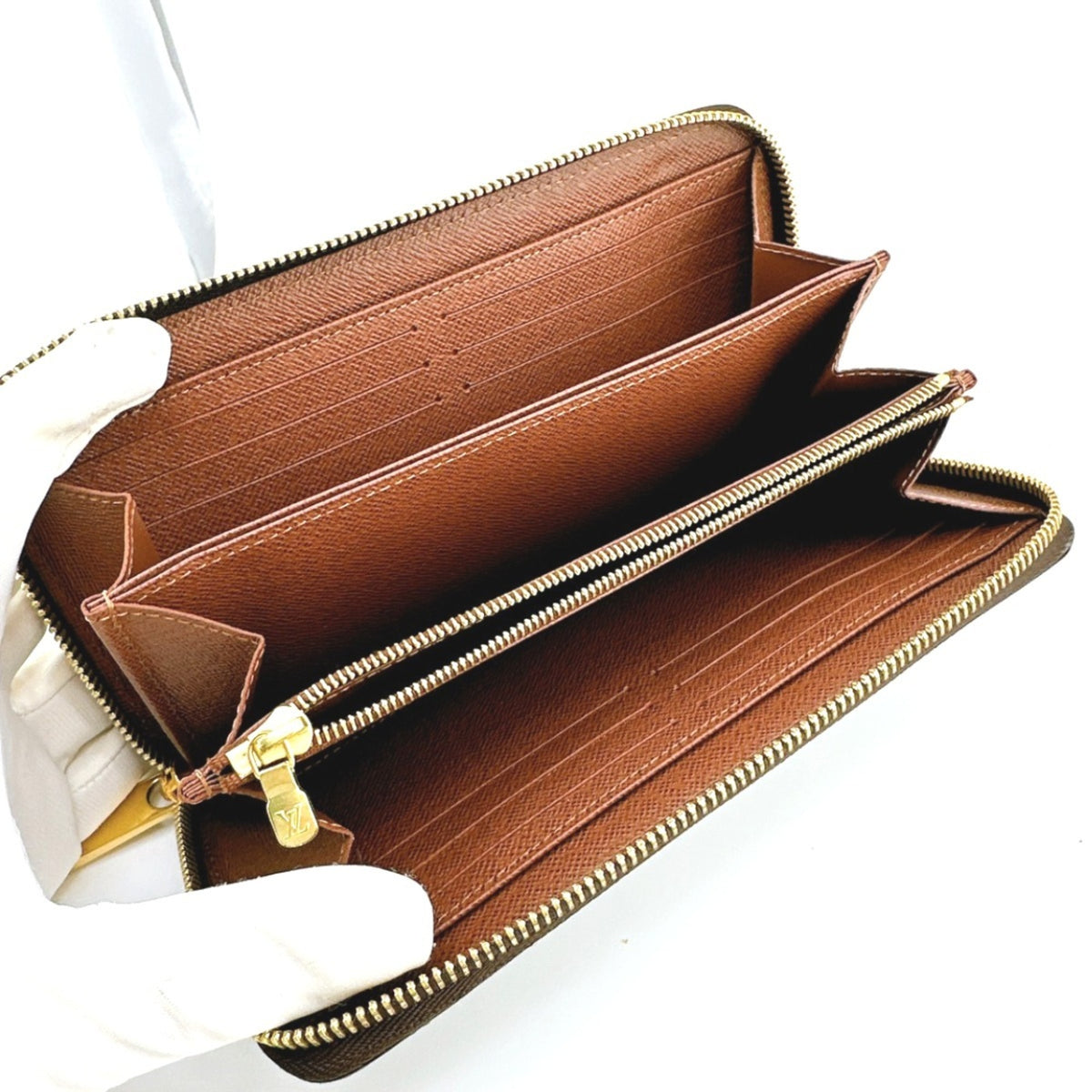 Louis Vuitton Monogram Brown Monogram Long Wallet (Bi-Fold) (Pre-Owned)