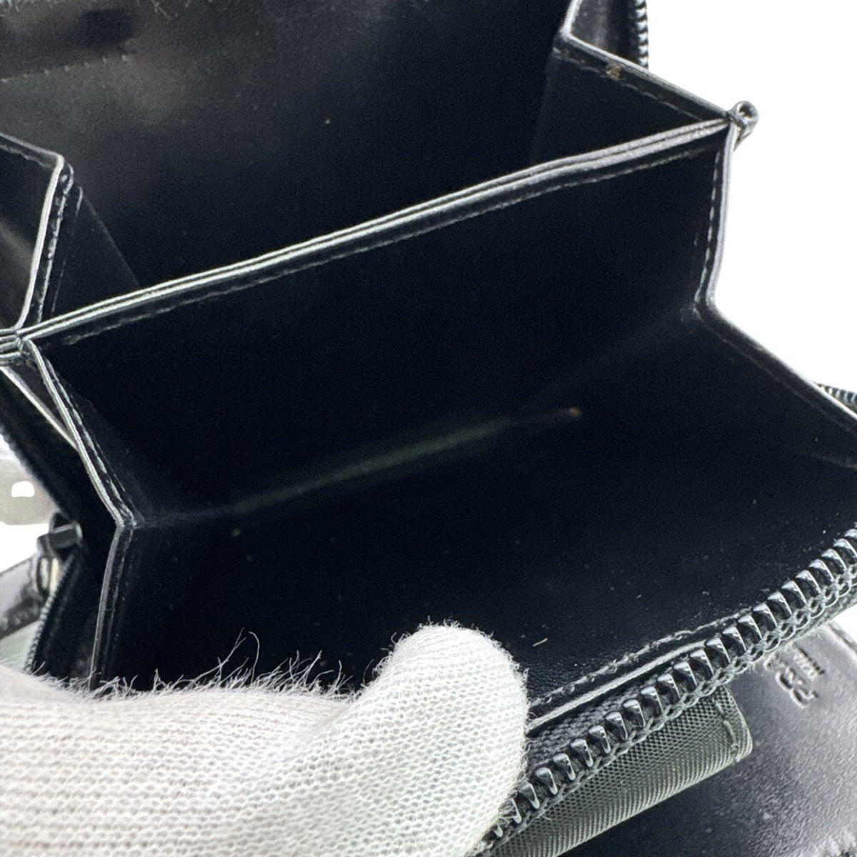 Prada Black Nylon Wallet (Bi-Fold) (Pre-Owned)