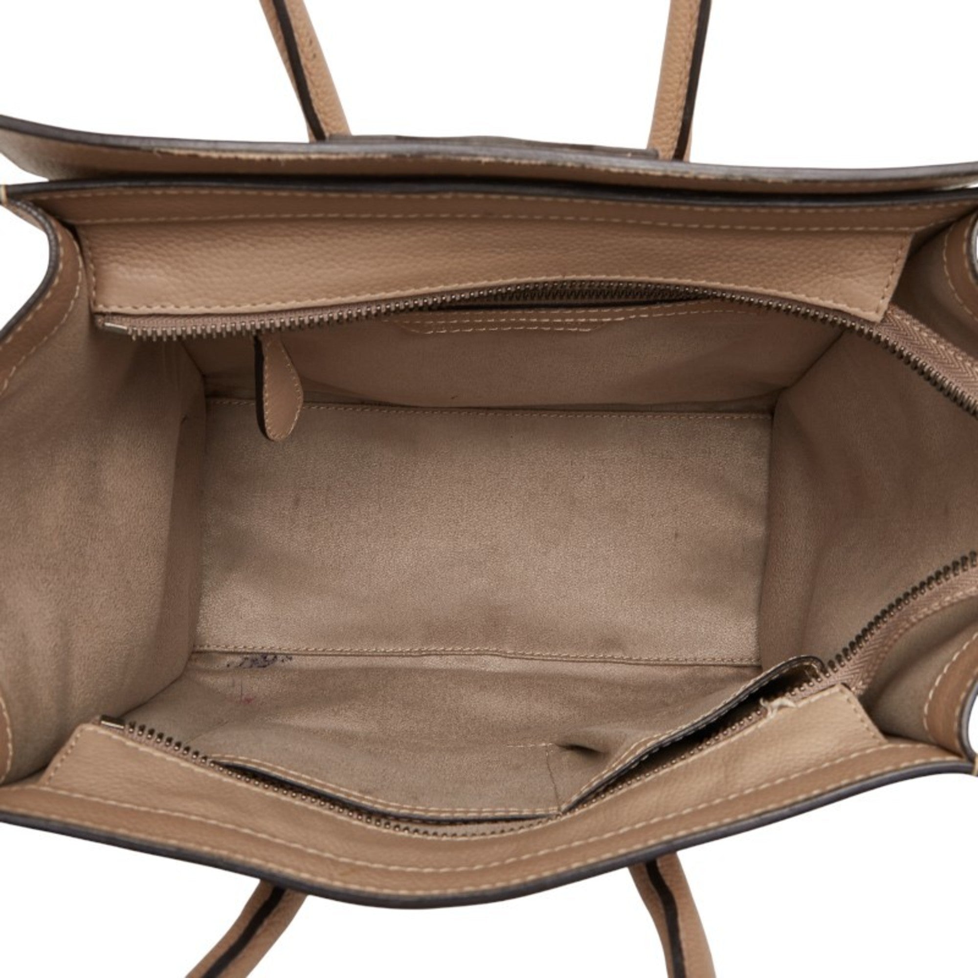 Celine Beige Leather Handbag (Pre-Owned)