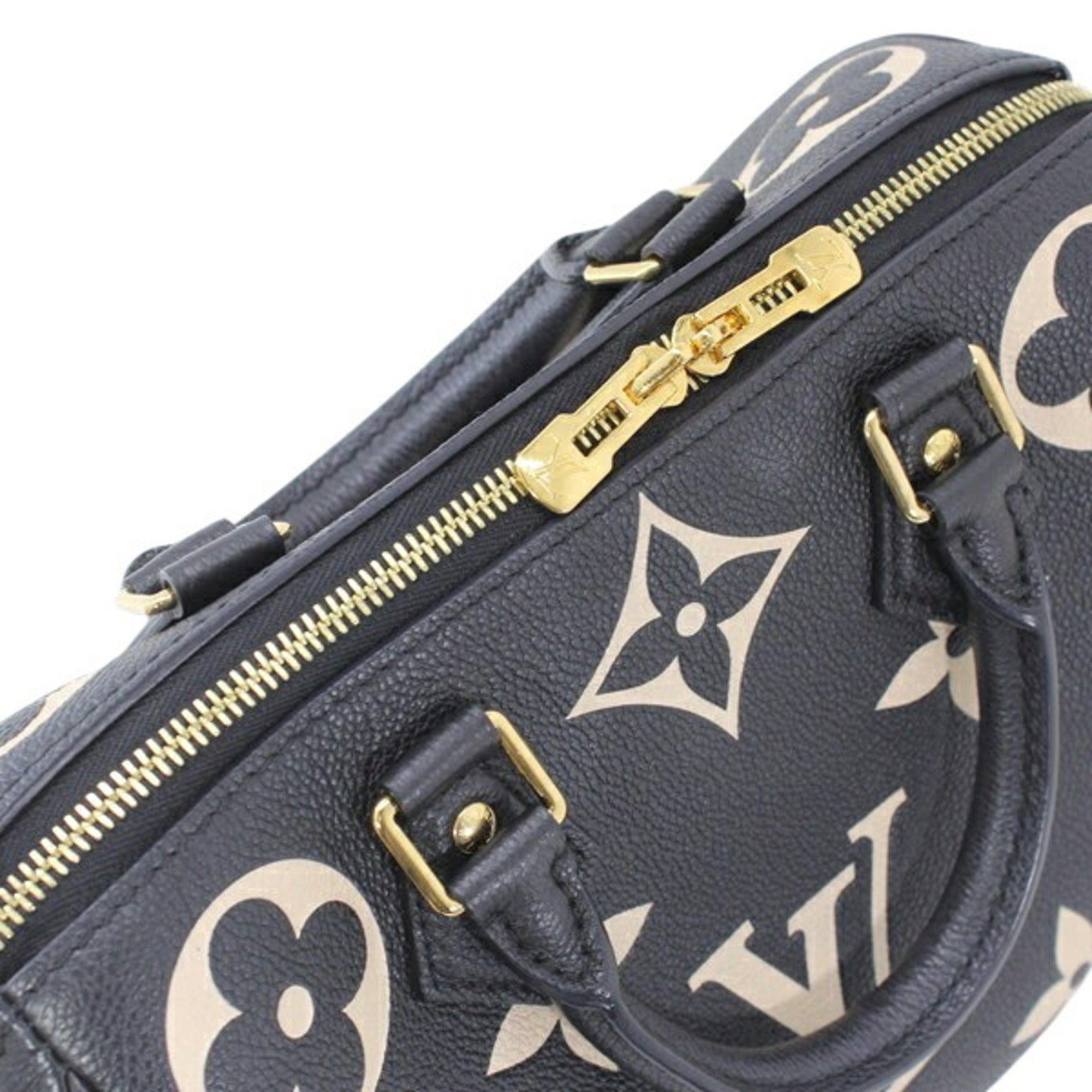 Louis Vuitton Black Monogram Empreinte Handbag Shoulder Bag (Pre-Owned)