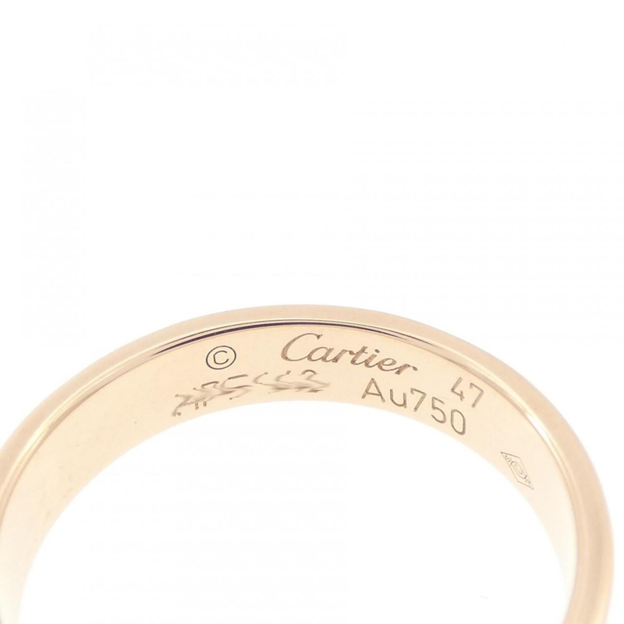 Cartier Love Pink Gold (18K) Band Ring (Pre-Owned)
