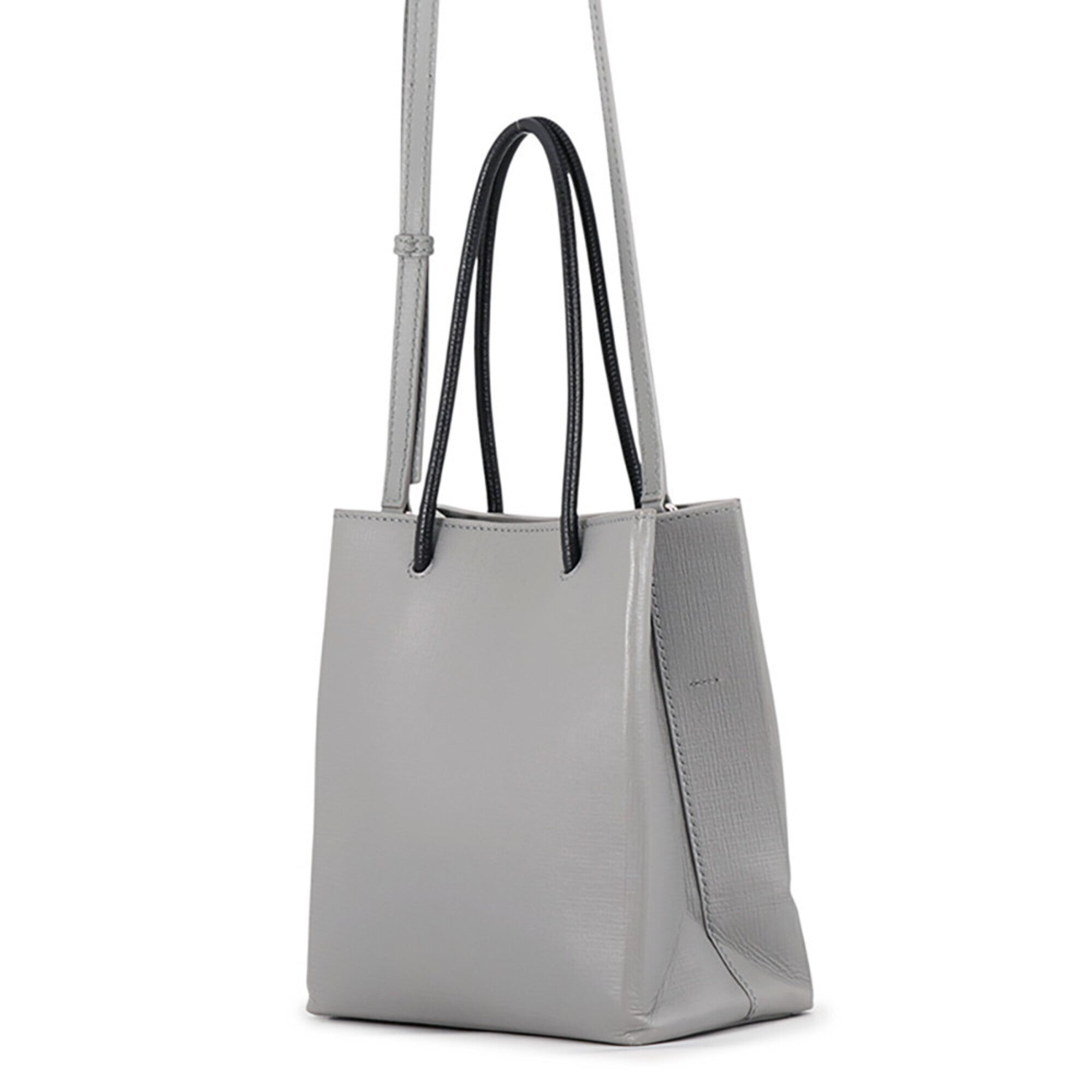 Balenciaga Gray Leather Handbag (Pre-Owned)