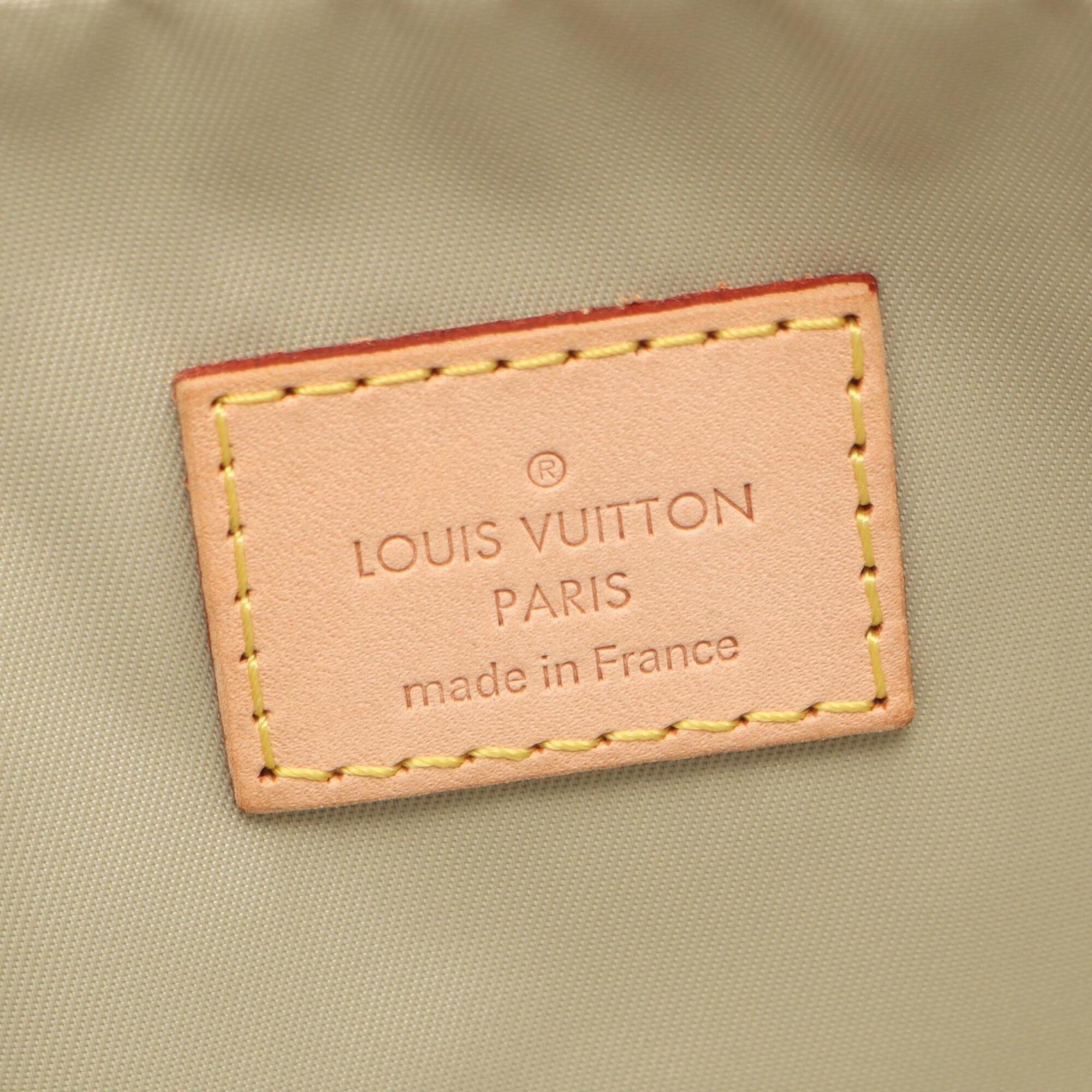 Louis Vuitton Earth Khaki Damier Geant Leather Nylon Canvas Fanny Pack Handbag (Pre-Owned)