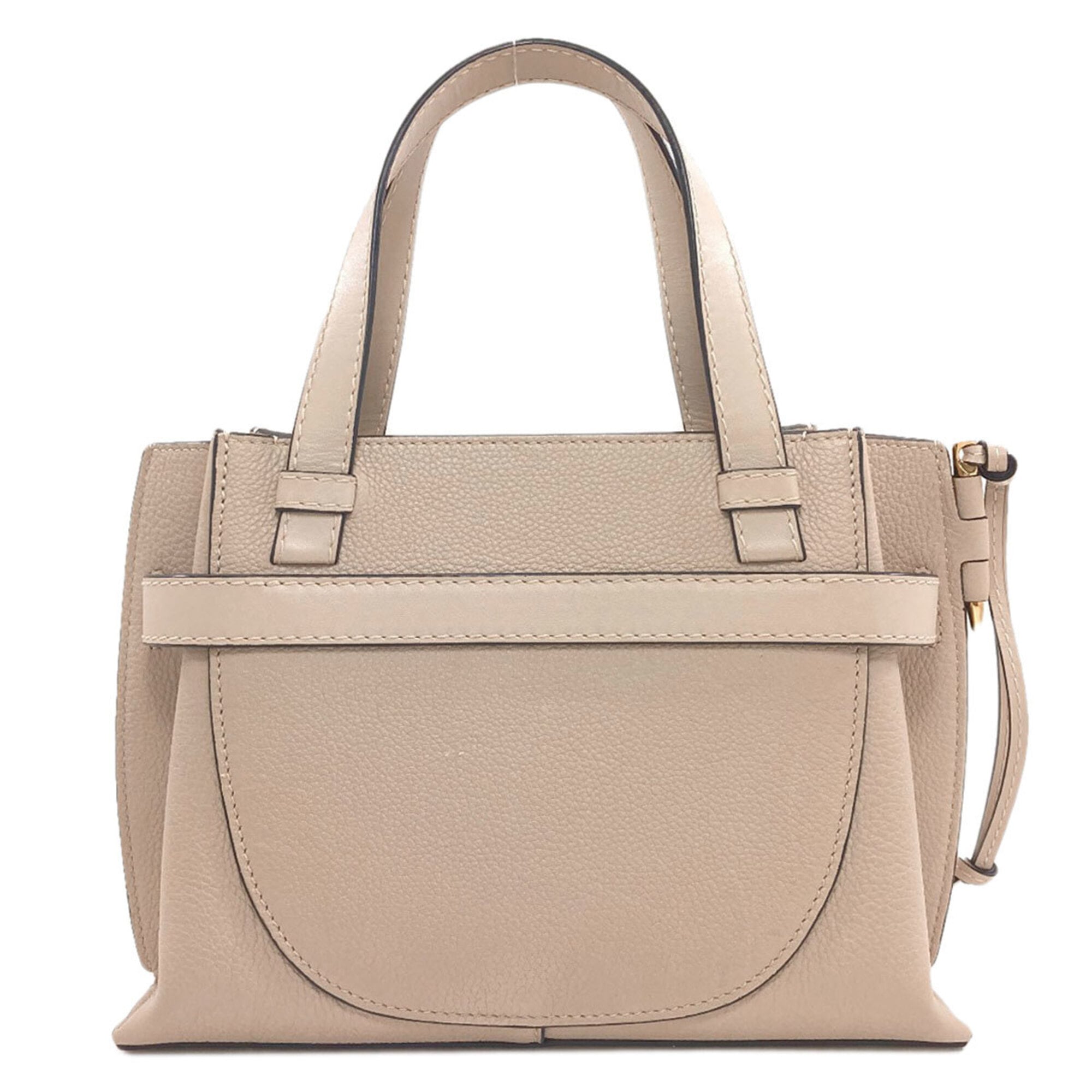 Loewe Beige Leather Handbag (Pre-Owned)