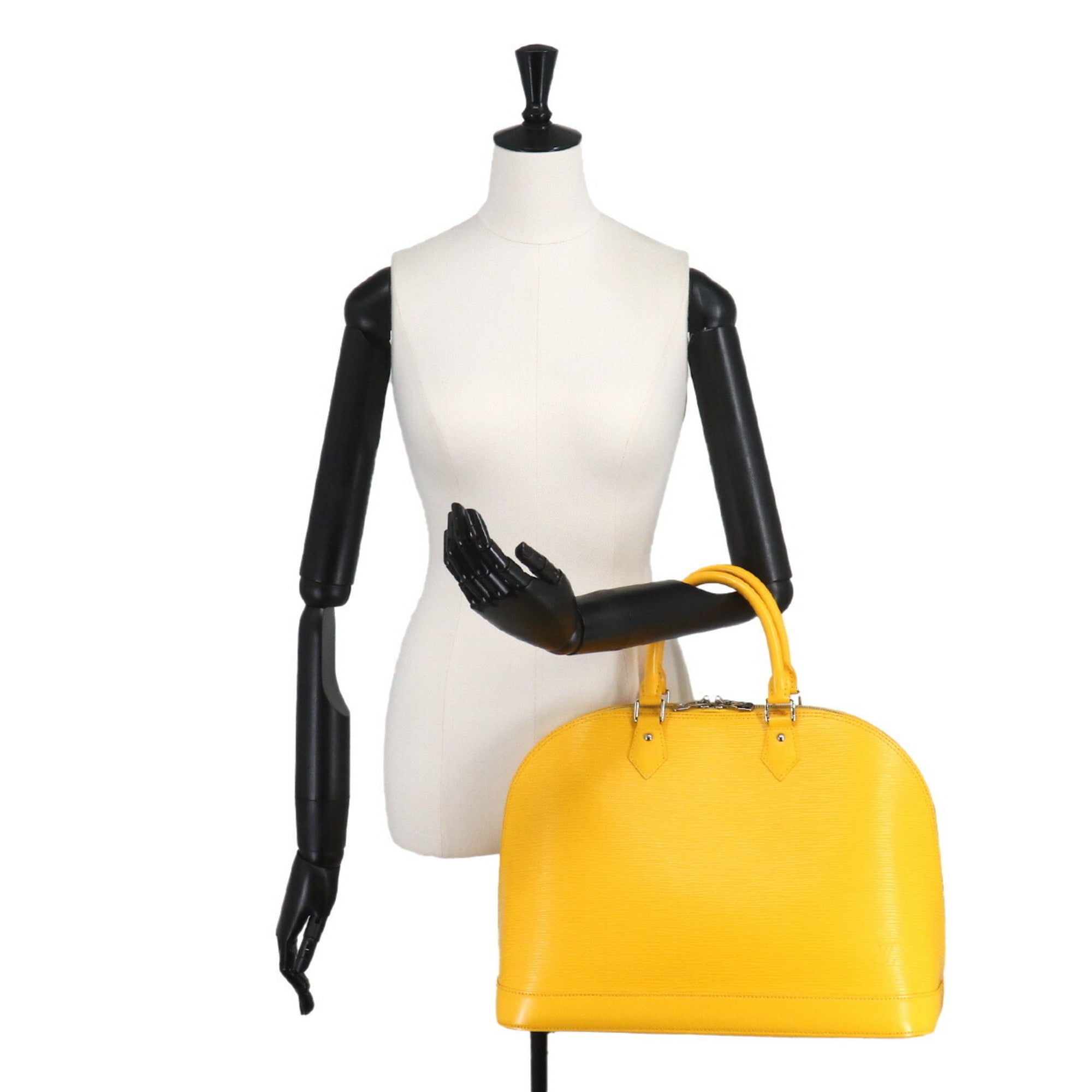 Louis Vuitton Citron Epi Leather Handbag (Pre-Owned)