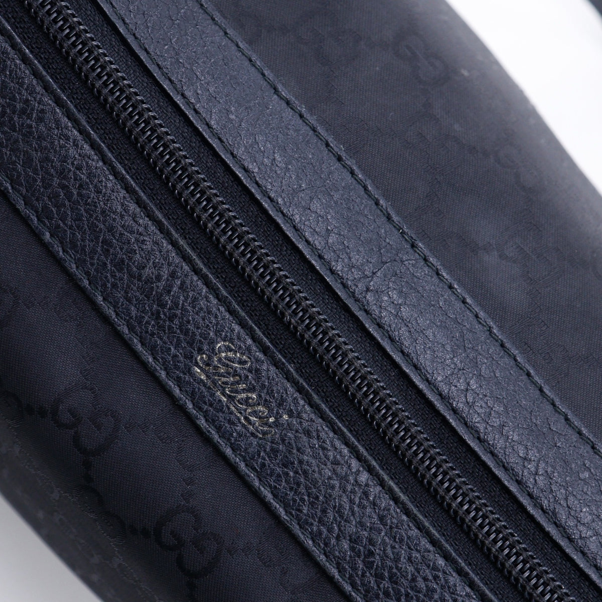 Gucci Black Nylon Canvas Tote Bag (Pre-Owned)