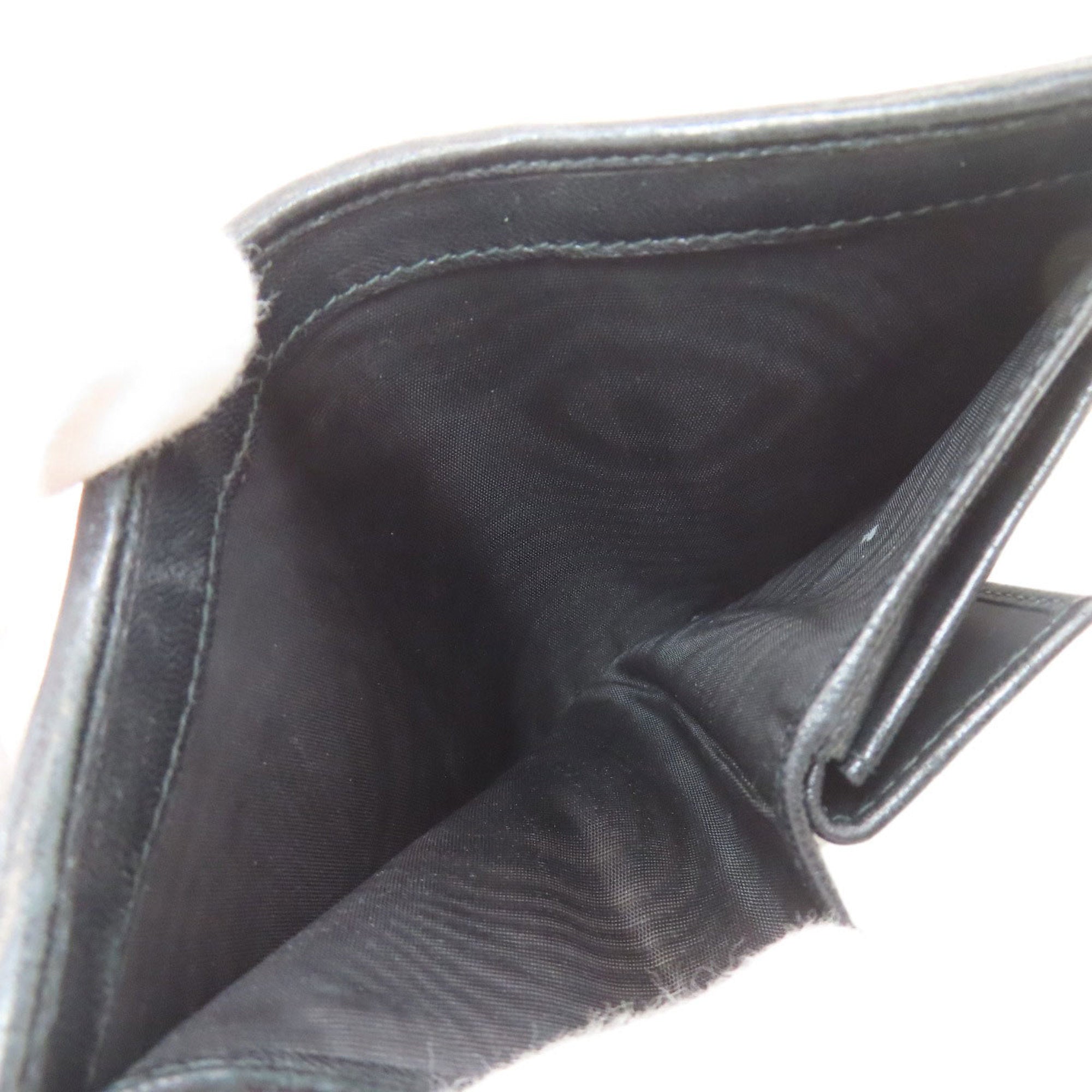 Miu Miu Black Leather Wallet (Bi-Fold) (Pre-Owned)