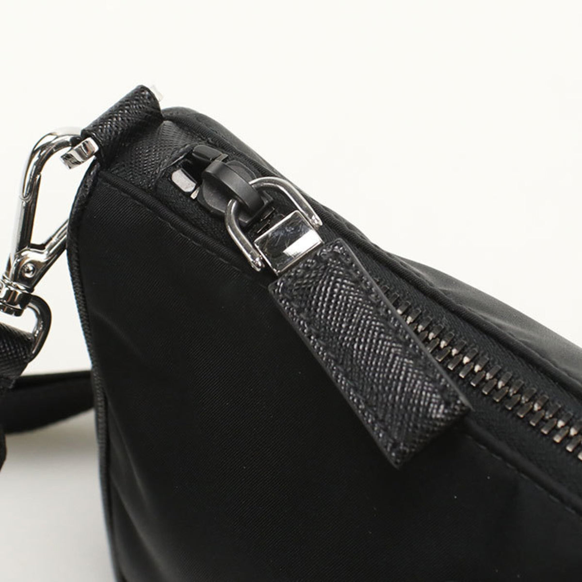Prada Black Nylon Shoulder Bag (Pre-Owned)