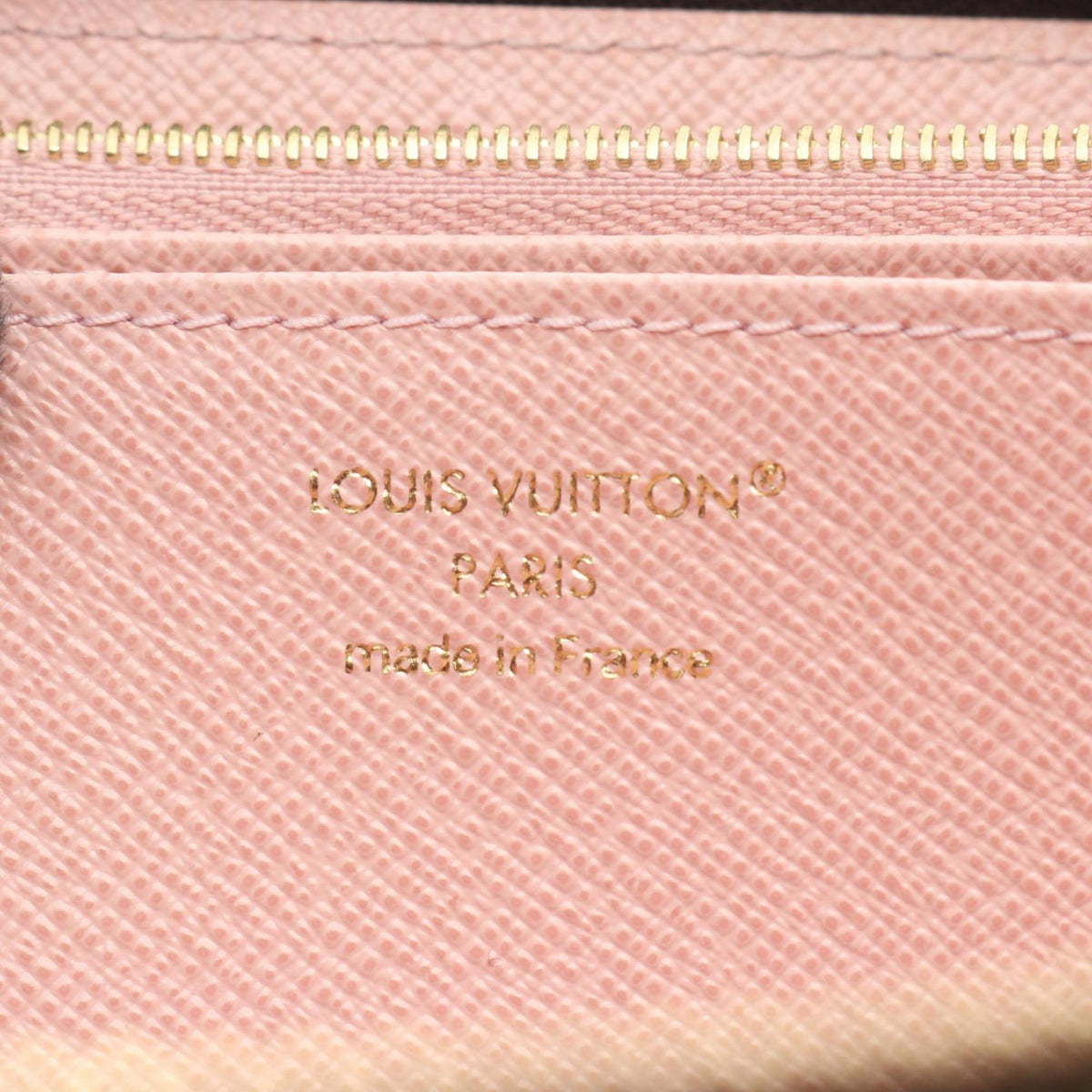 Louis Vuitton Brown Monogram Pink Rose Ballerine Monogram Leather Long Wallet (Bi-Fold) (Pre-Owned)