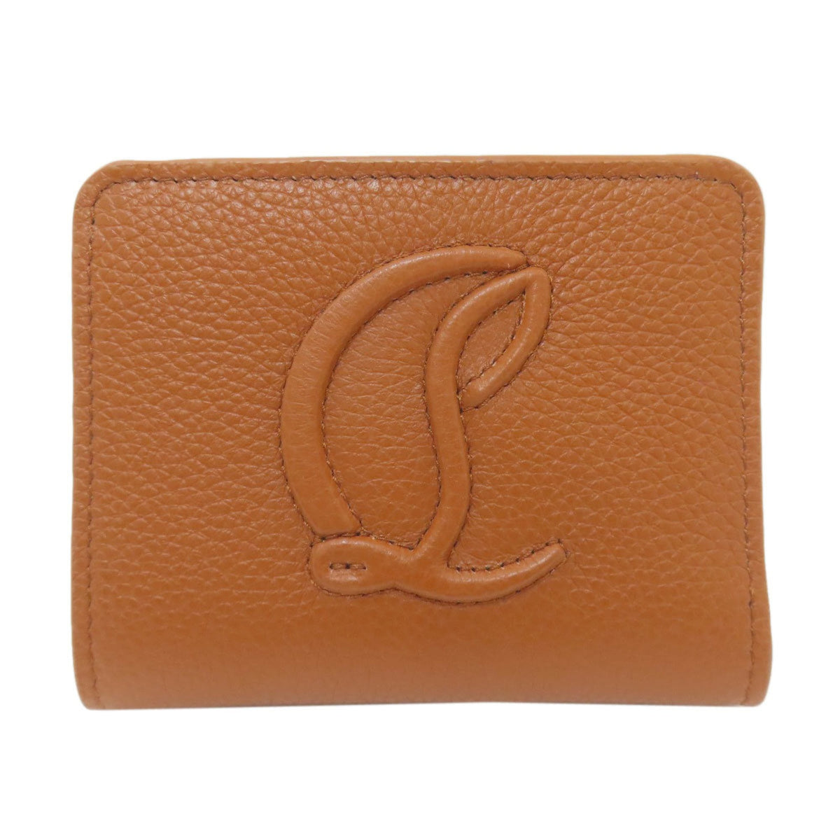 Christian Louboutin Brown Leather Wallet (Bi-Fold) (Pre-Owned)