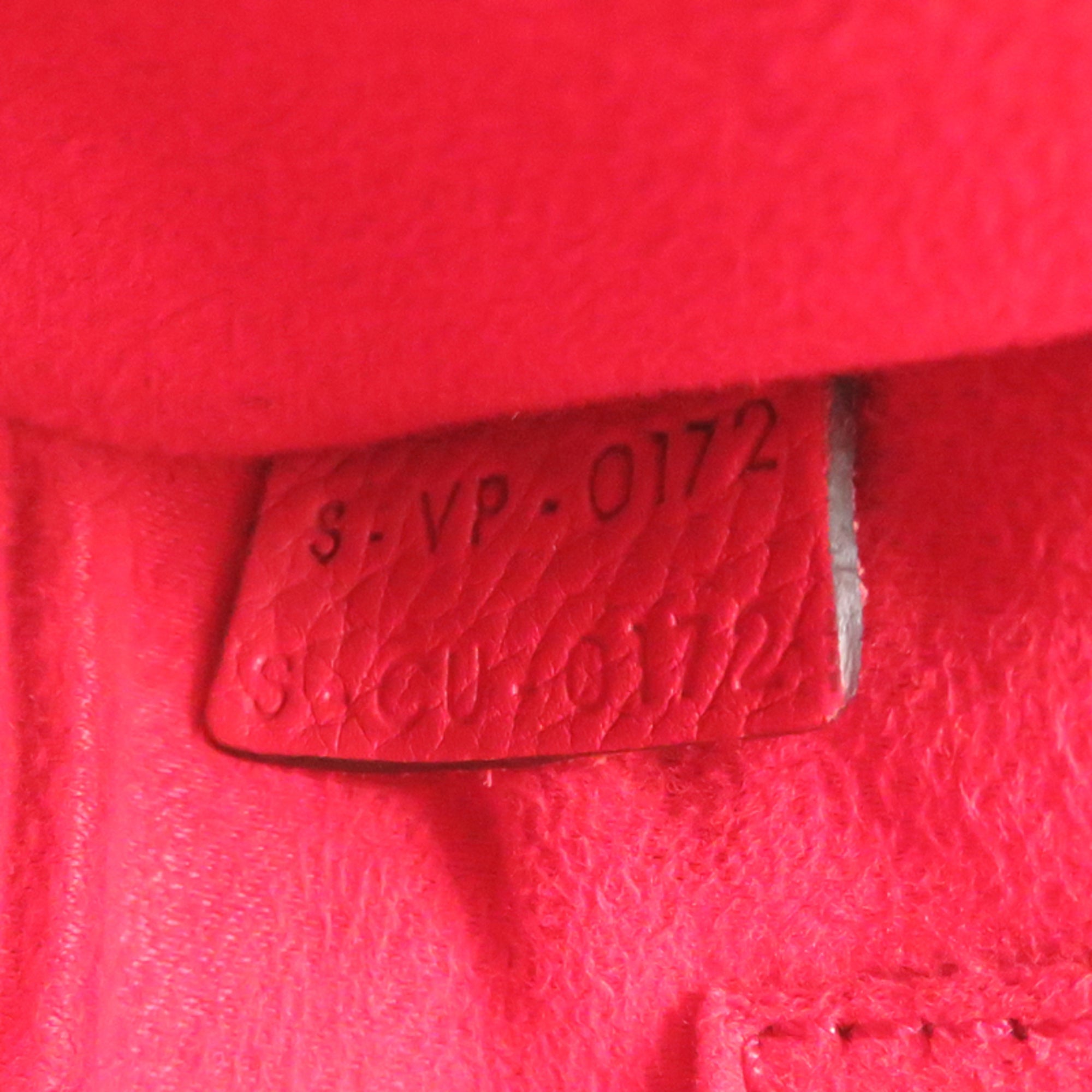 Celine Red Color Leather Handbag (Pre-Owned)