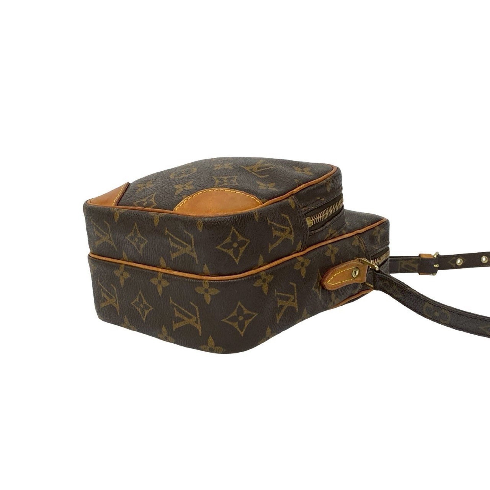 Louis Vuitton Brown Leather Pvc Pochette Shoulder Bag (Pre-Owned)