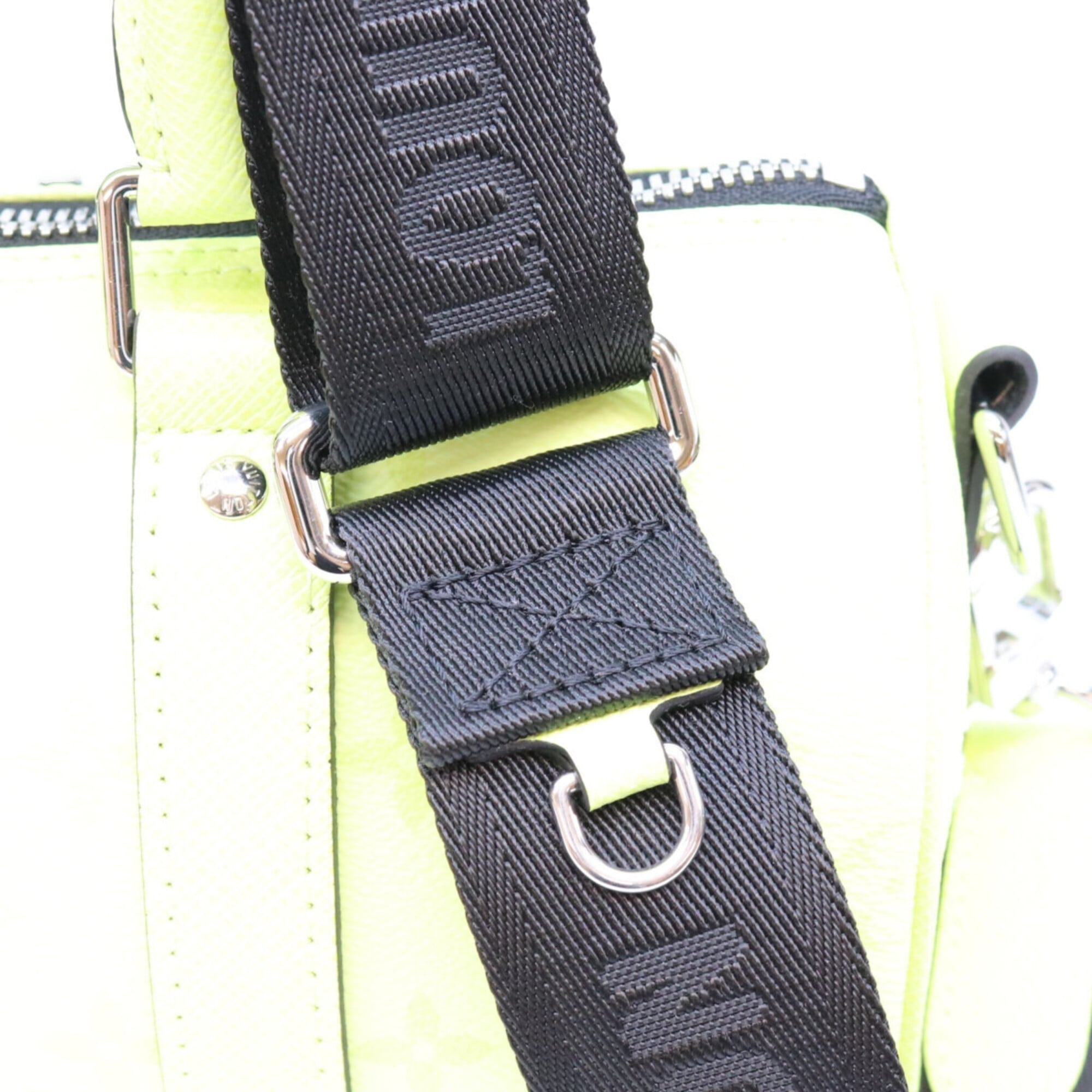 Louis Vuitton Yellow Taigarama Shoulder Bag (Pre-Owned)