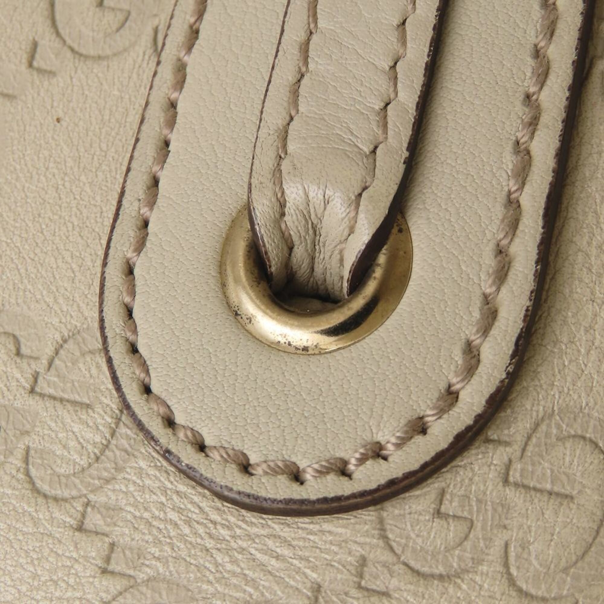 Gucci Ivory Leather Tote Bag (Pre-Owned)
