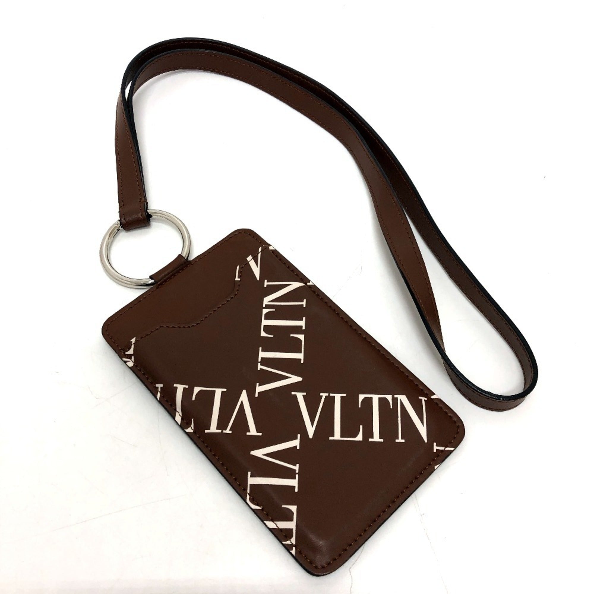 Valentino Brown Leather Shoulder Bag (Pre-Owned)