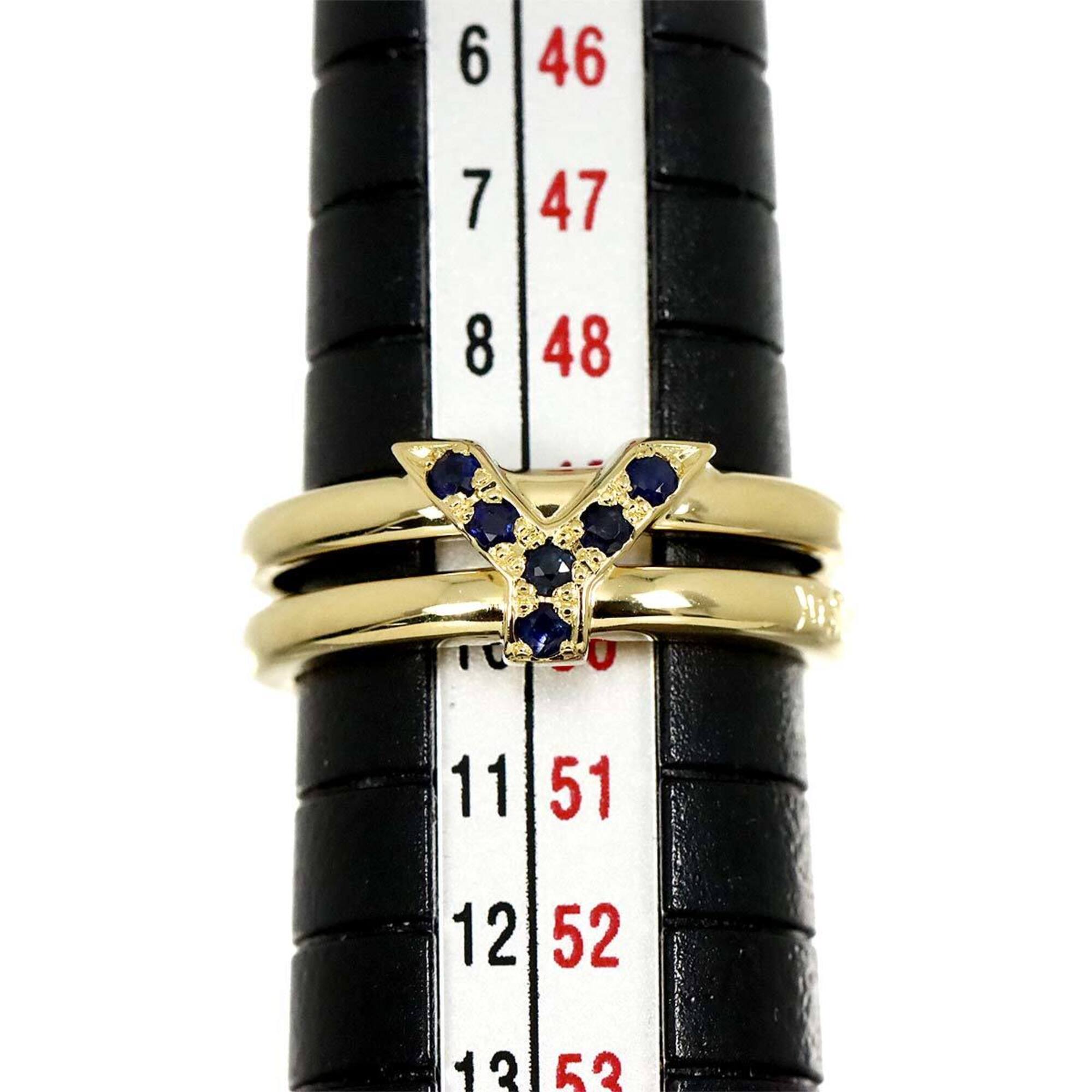 Yves Saint Laurent Yellow Gold (18K) Band Ring (Pre-Owned)