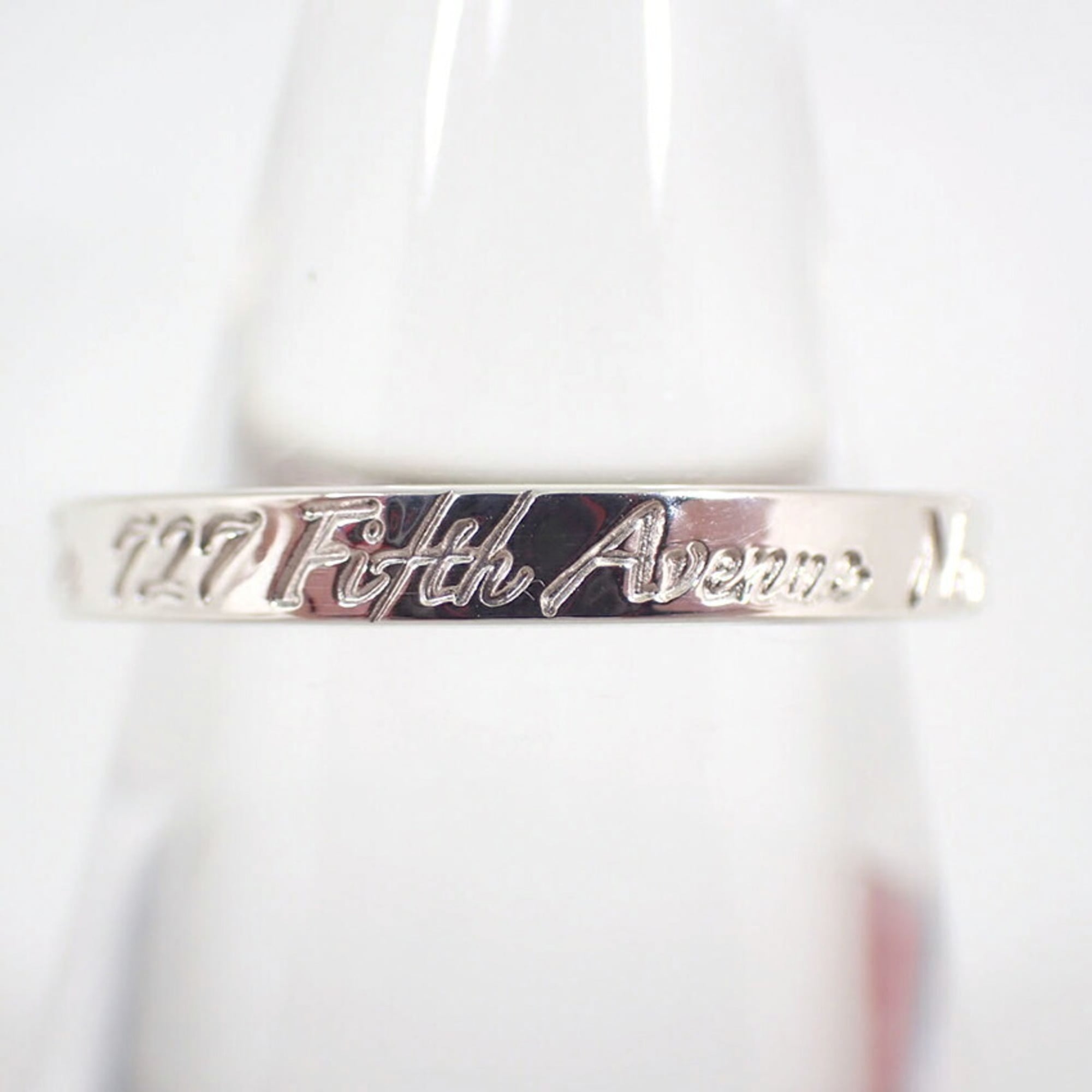 Tiffany Sterling Silver 925 Band Ring (Pre-Owned)
