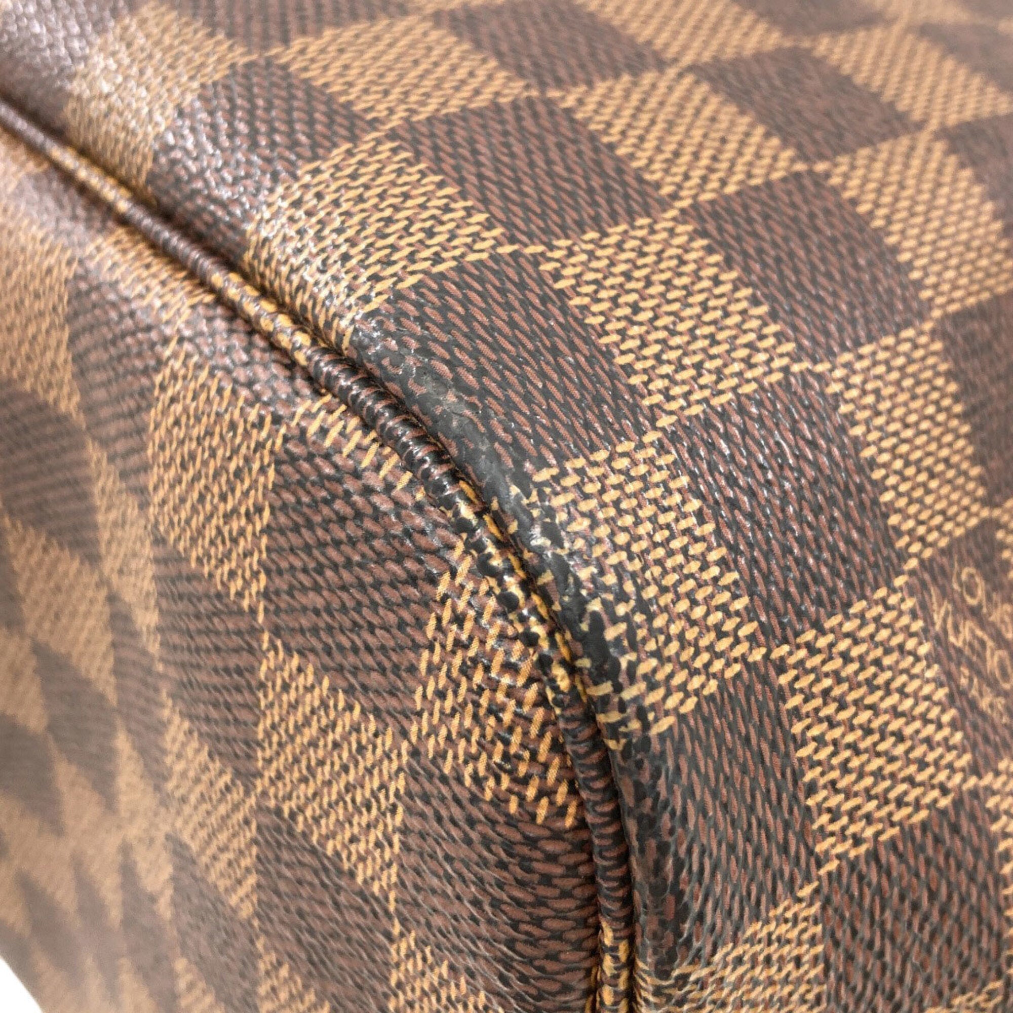 Louis Vuitton Damier Canvas Ebene Damier Canvas Tote Bag (Pre-Owned)